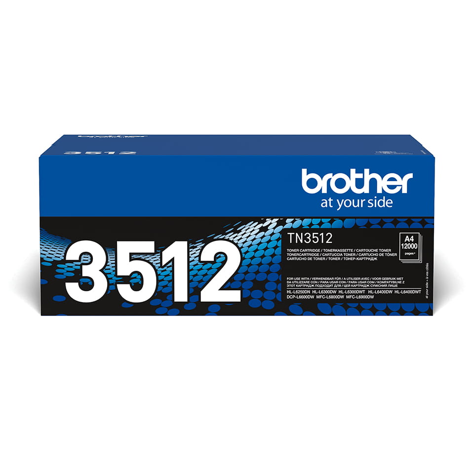 Brother TN3512 - Schwarz - original - Tonerpatrone