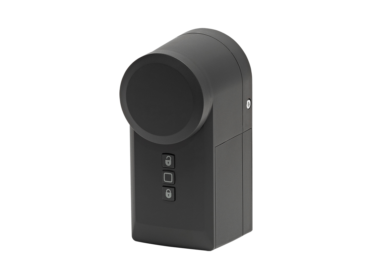 eQ-3 AG Homematic IP HmIP-DLD-A, Intelligentes Torschloss, Ohne Schlüssel, Fernbedienung, Anthrazit, IP20, AA, 3 Stück(e)