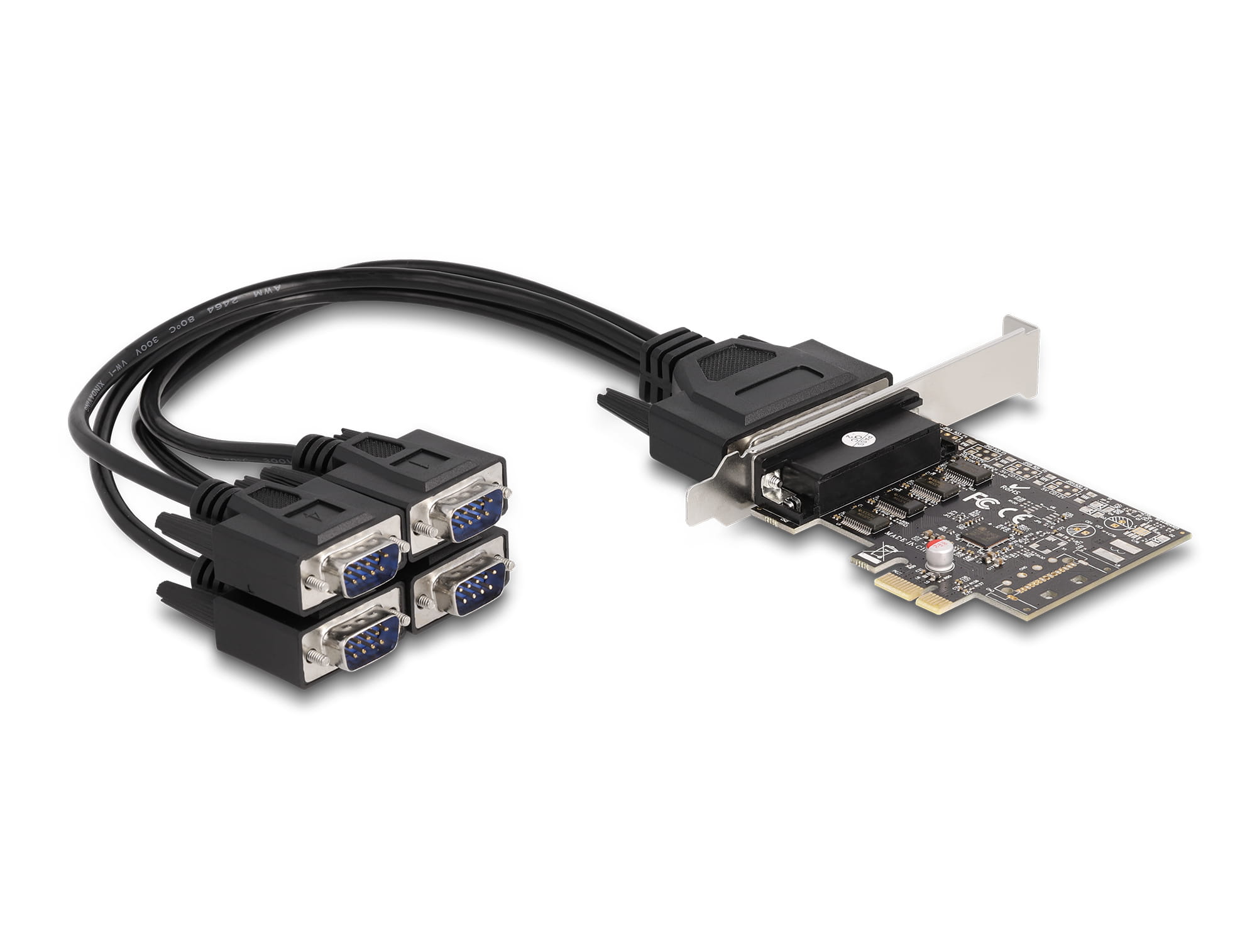 Delock Serieller Adapter - PCIe 2.0 Low-Profile