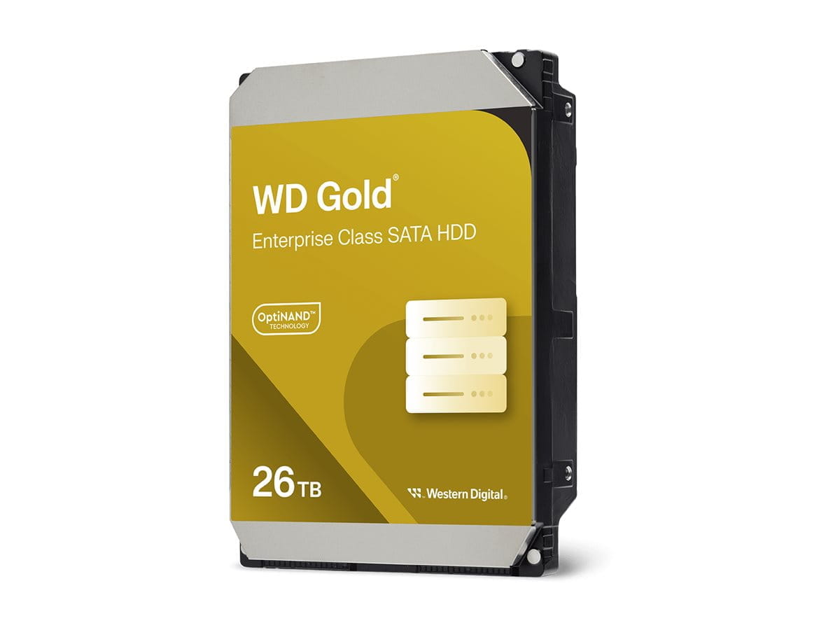 WD Gold WD261KRYZ - Festplatte - Enterprise - 26 TB - intern - 3.5" (8.9 cm)