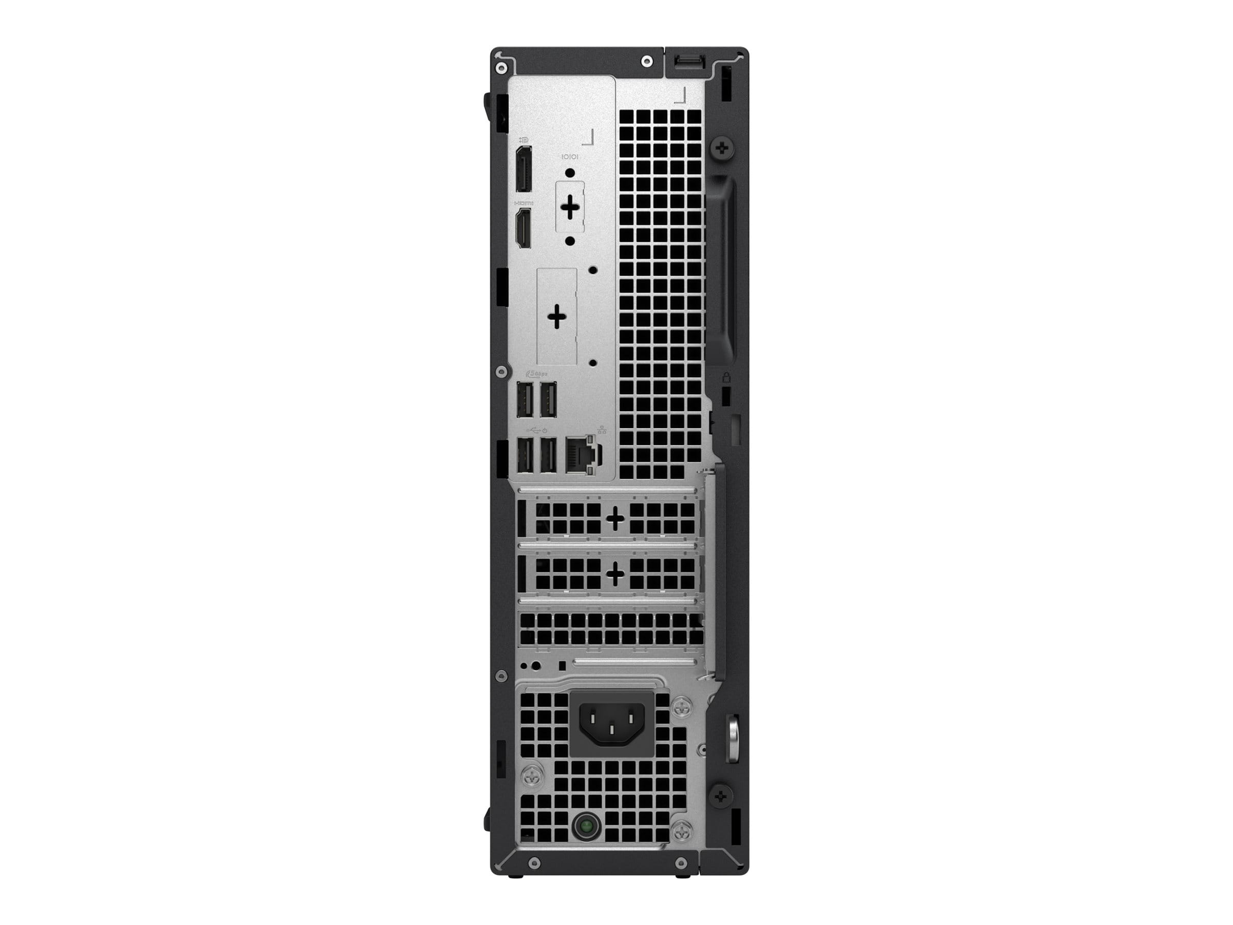 Dell Pro Slim QCS1250 - Slim Desktop - Core Ultra 5 235 / 3.4 GHz - RAM 16 GB - SSD 512 GB - NVMe - Intel Graphics - 1GbE, Bluetooth, Wi-Fi 6E - WLAN: Bluetooth, 802.11a/b/g/n/ac/ax (Wi-Fi 6E)