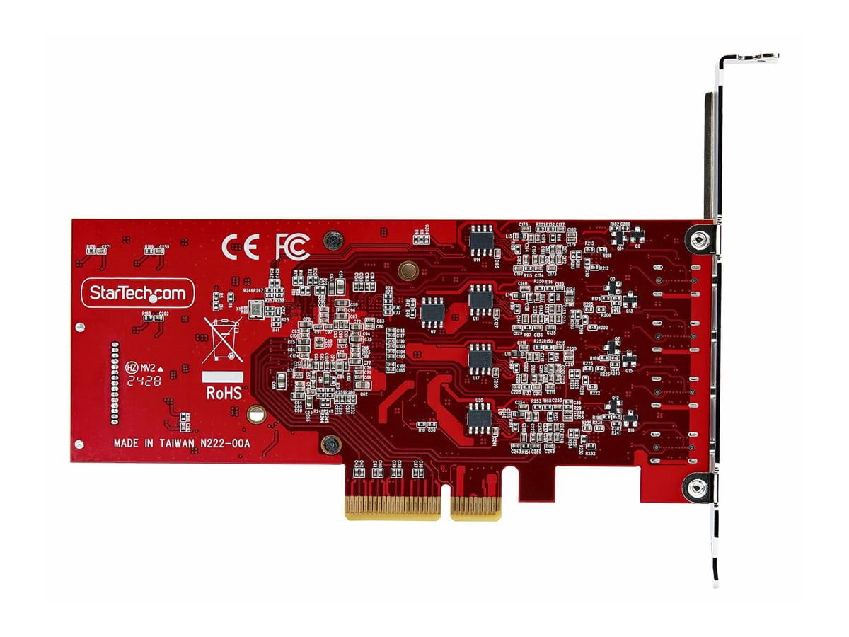 StarTech.com 4-Port USB Type-C PCIe Card, USB-C