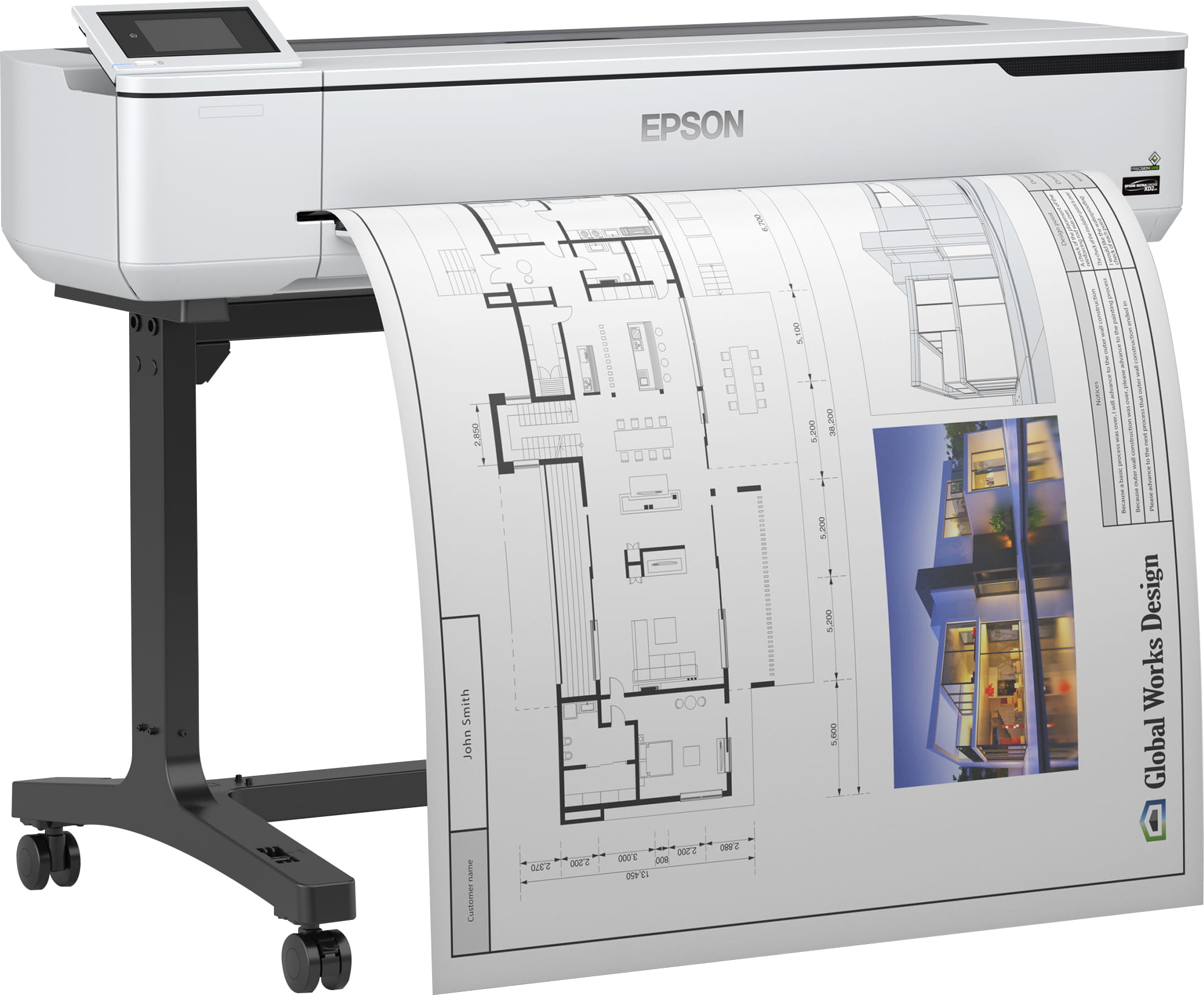 Epson SureColor SC-T5100 - 914 mm (36") Großformatdrucker - Farbe - Tintenstrahl - Rolle (91,4 cm)