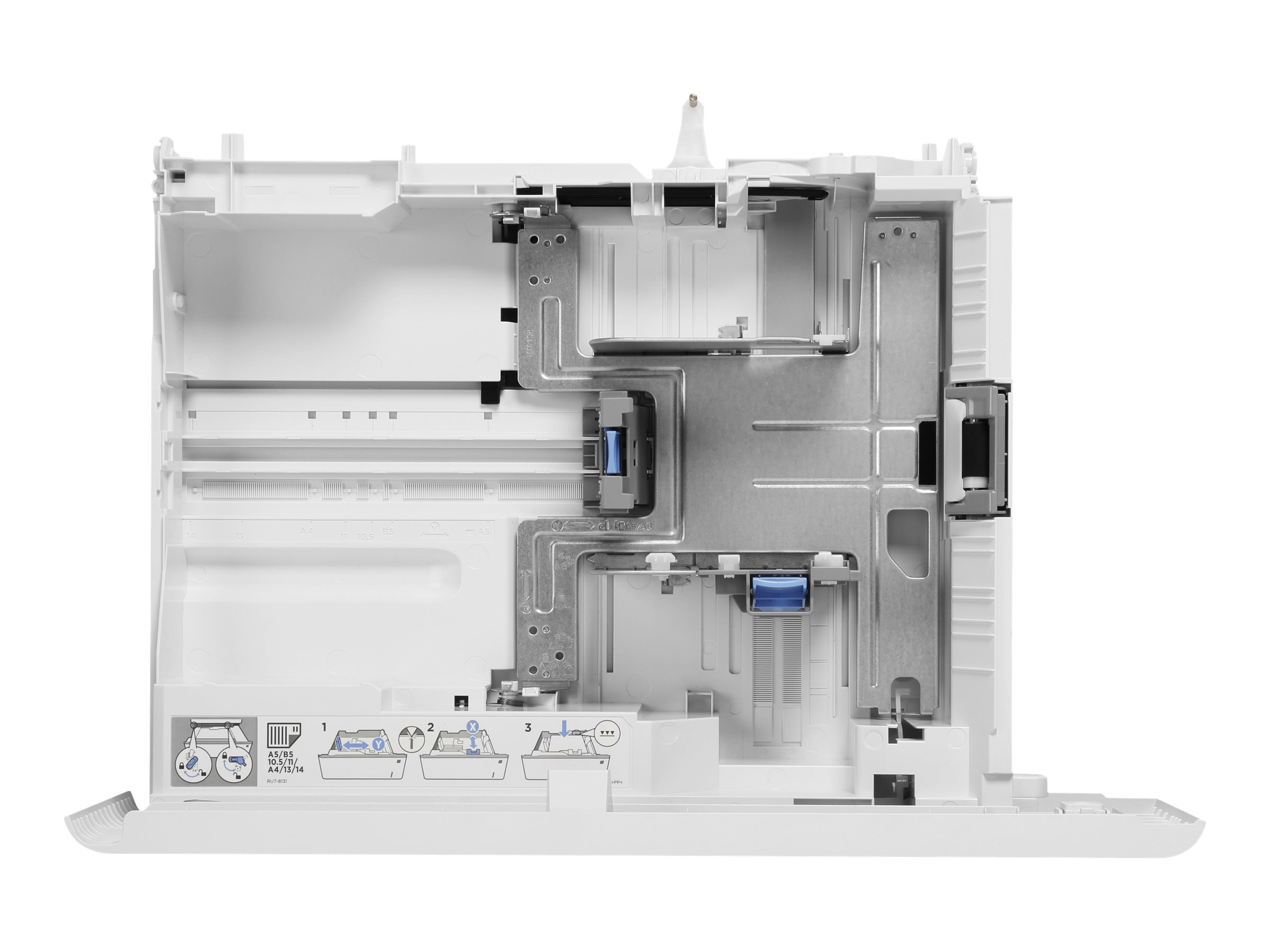 HP  Medienschacht - 550 Blätter in 1 Schubladen (Trays)