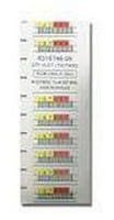 Quantum LTO-4 Barcode Labels 000001-000100 - Strichcodeetiketten (Packung mit 100)
