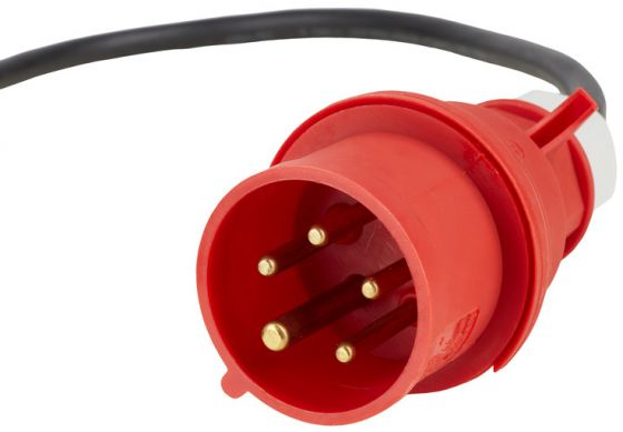Brennenstuhl 1151600010, Standard, Kunststoff, Schwarz, Blau, Rot, 4 AC-Ausgänge, 2 m, 400 V