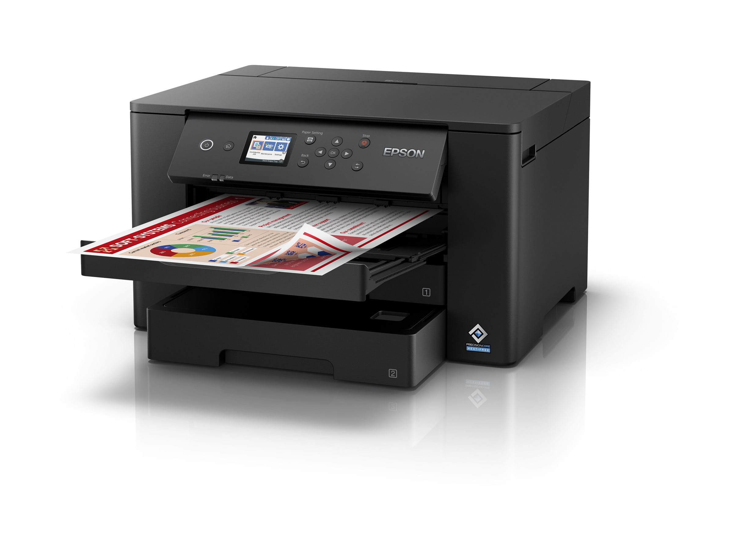 Epson WorkForce WF-7310DTW - Drucker - Farbe - Duplex - Tintenstrahl - A3 - 4.800 x 2.400 dpi - bis zu 25 Seiten/Min. (einfarbig)/ Epson WorkForce WF-7310DTW - Drucker - Farbe - Duplex - Tintenstrahl - A3 - 4.800 x 2.400 dpi - bis zu 25 Seiten/Min. (einfarbig)/