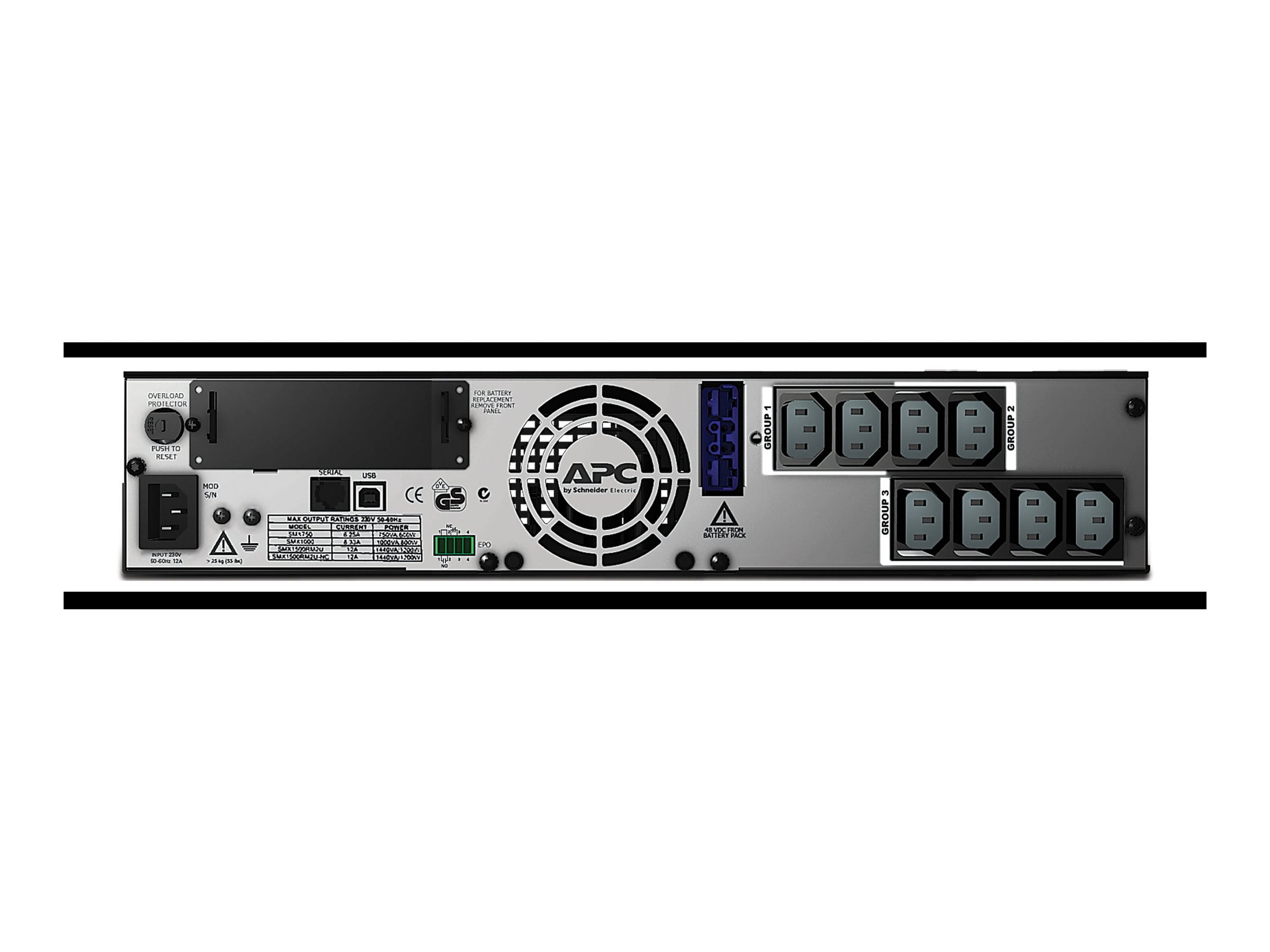 APC Smart-UPS X 1500 Rack/Tower LCD - USV (Rack - einbaufähig) - Line-Interactive-USV APC Smart-UPS X 1500 Rack/Tower LCD - USV (Rack - einbaufähig) - Line-Interactive-USV