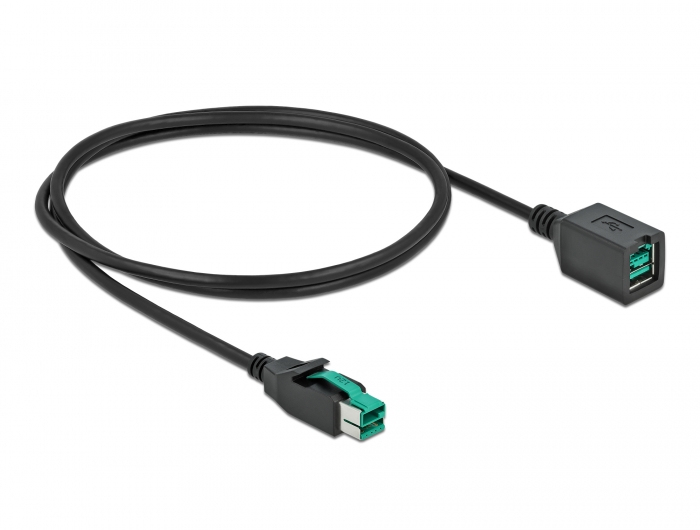 Delock PoweredUSB Verlängerungskabel - USB PlusPower (12 V)