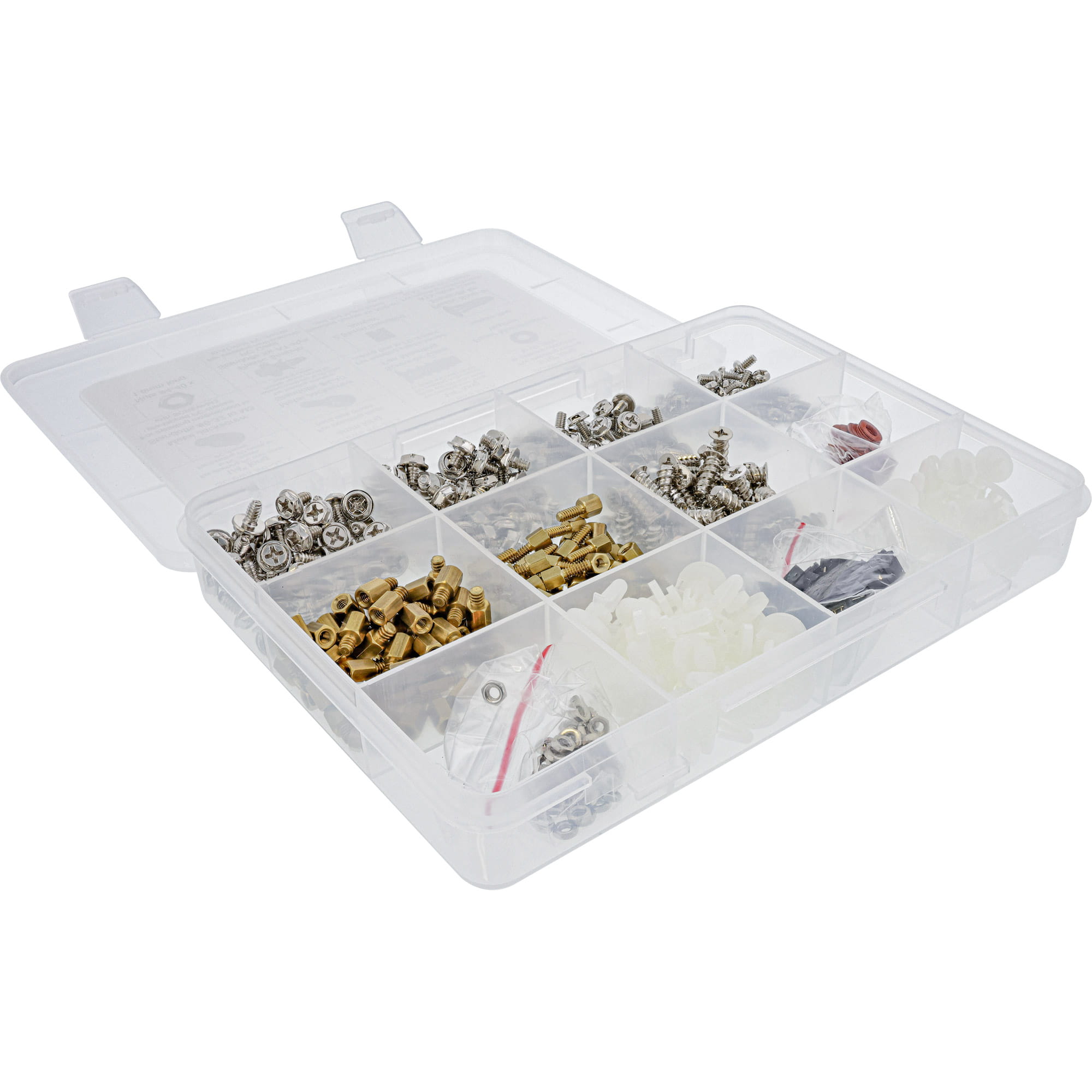 InLine PC-Schraubenset - 550-teilig - für Mainboard und Gehäusemontage