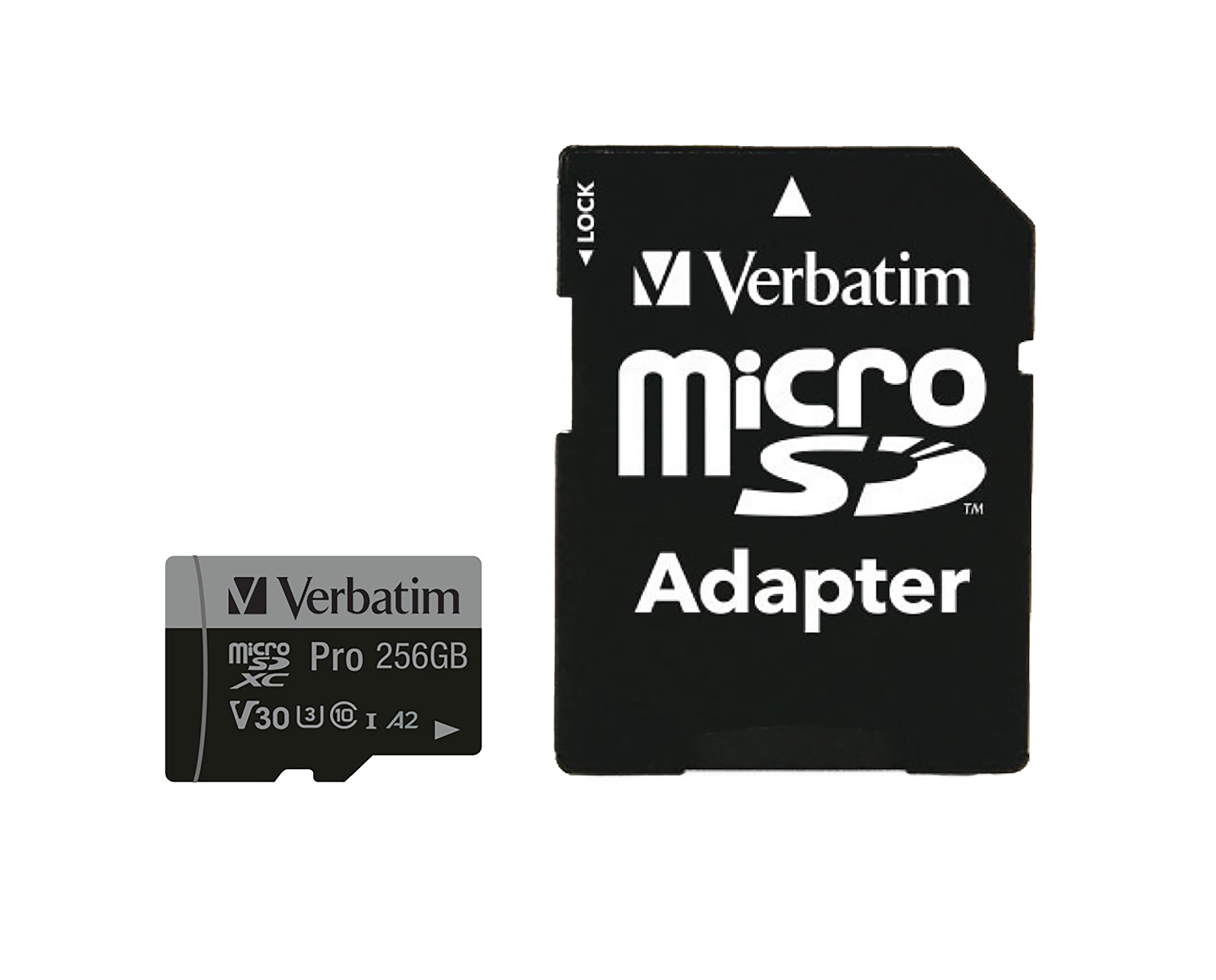 Verbatim PRO U3 - Flash-Speicherkarte (microSDXC-an-SD-Adapter