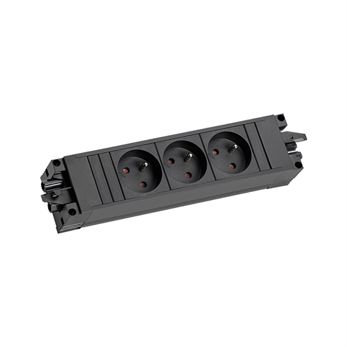 Bachmann STEP BASE - Steckdosenleiste - Wechselstrom 250 V - 3680 watt - Eingabe, Eingang GST18i3 - Ausgangsanschlüsse: 3 (CEE 7/5)