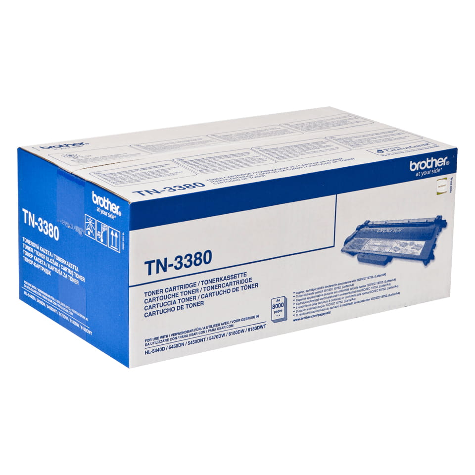 Brother TN3380 - Schwarz - original - Tonerpatrone