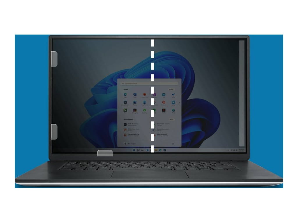 Kensington Blickschutzfilter für Notebook - 16:10, Bulk Pack - 2-Wege - abnehmbar - Steck-/Klebe - 35.6 cm (14")
