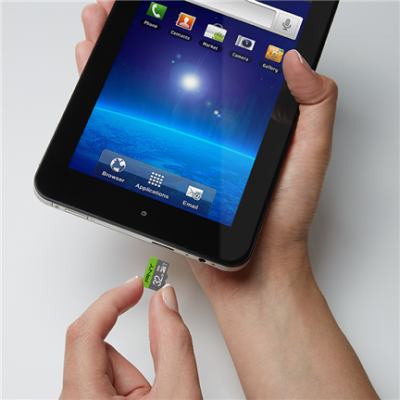 PNY Flash-Speicherkarte (microSDHC/SD-Adapter