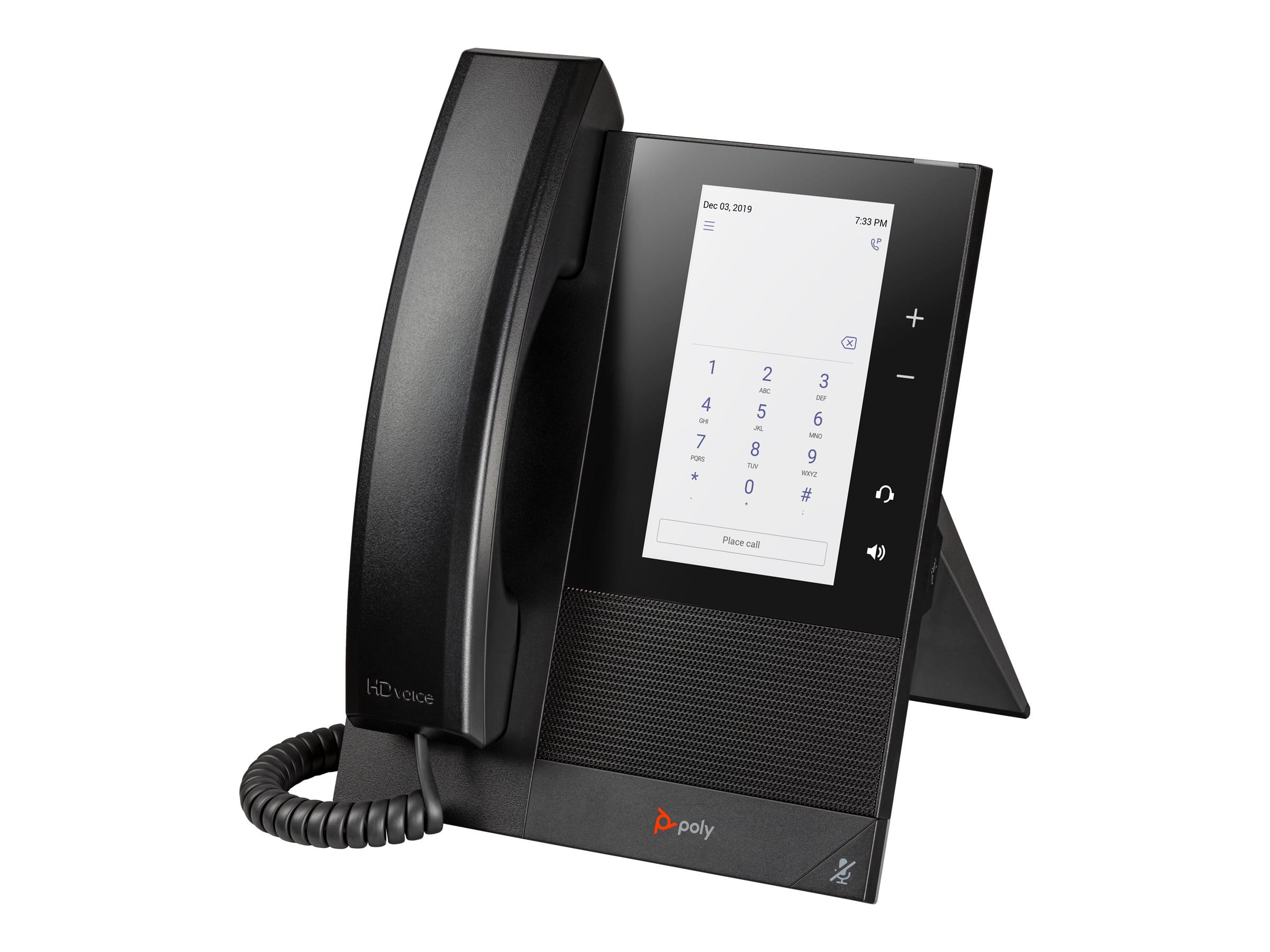 Poly CCX 400 - Für Microsoft Teams - VoIP-Telefon mit Rufnummernanzeige/Anklopffunktion