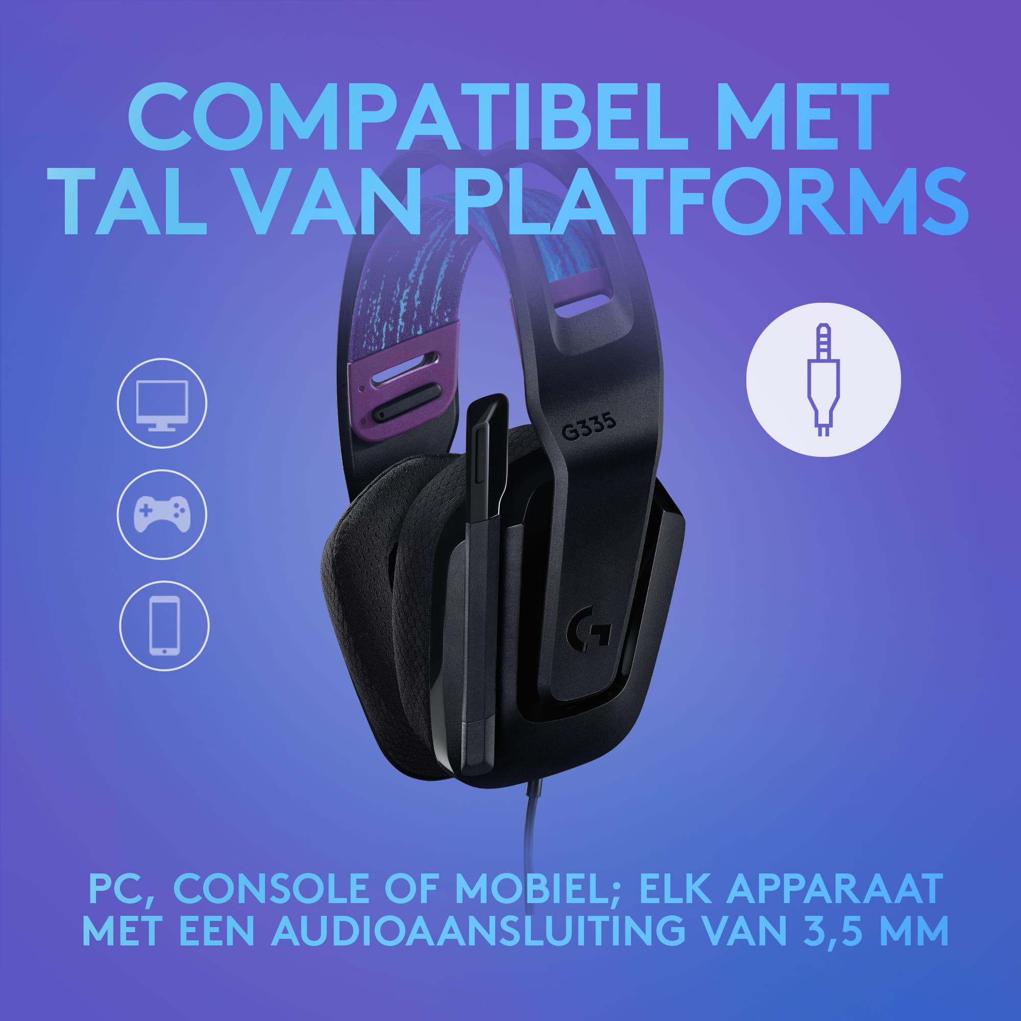 Logitech G G335 Wired Gaming Headset - Headset