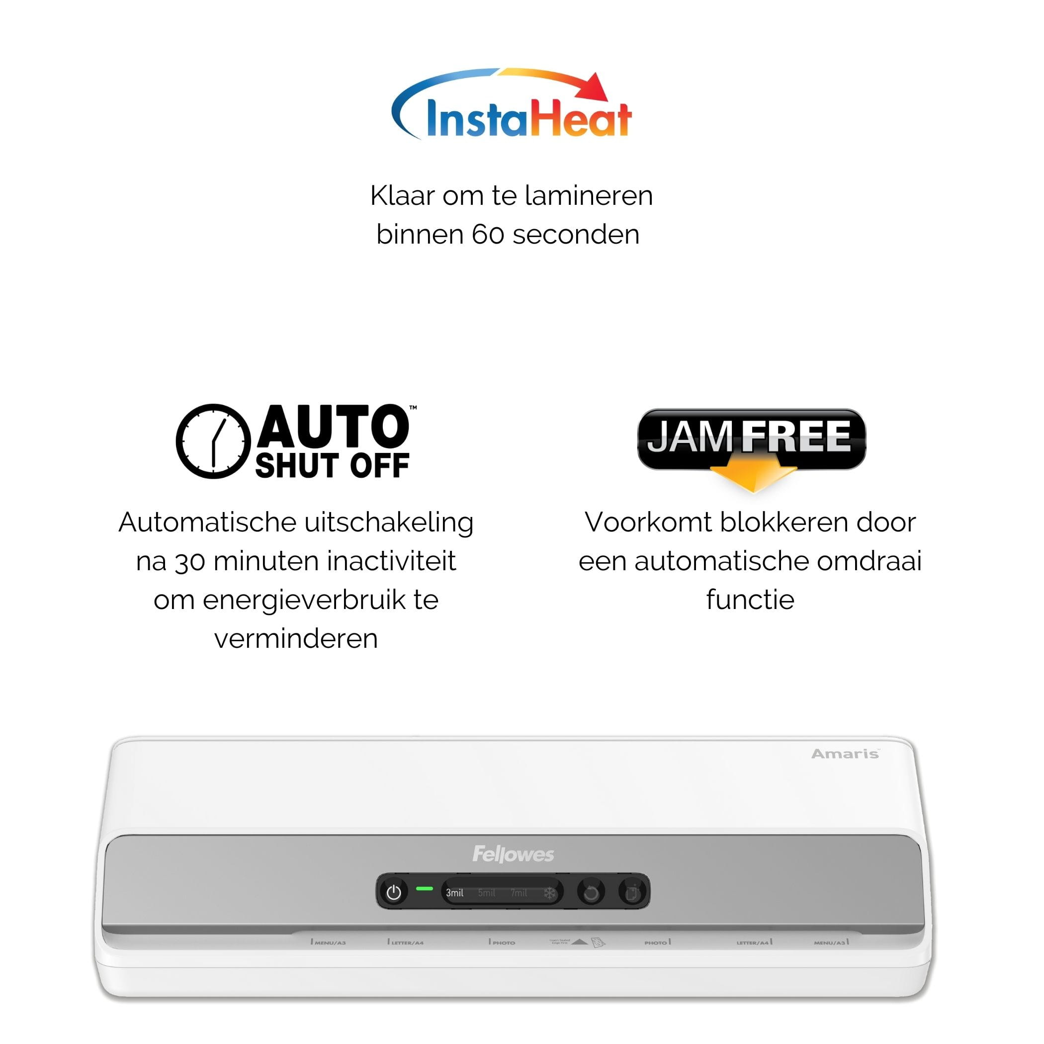 Fellowes Amaris A3 - Laminator - Heiß- oder Kaltlaminierer