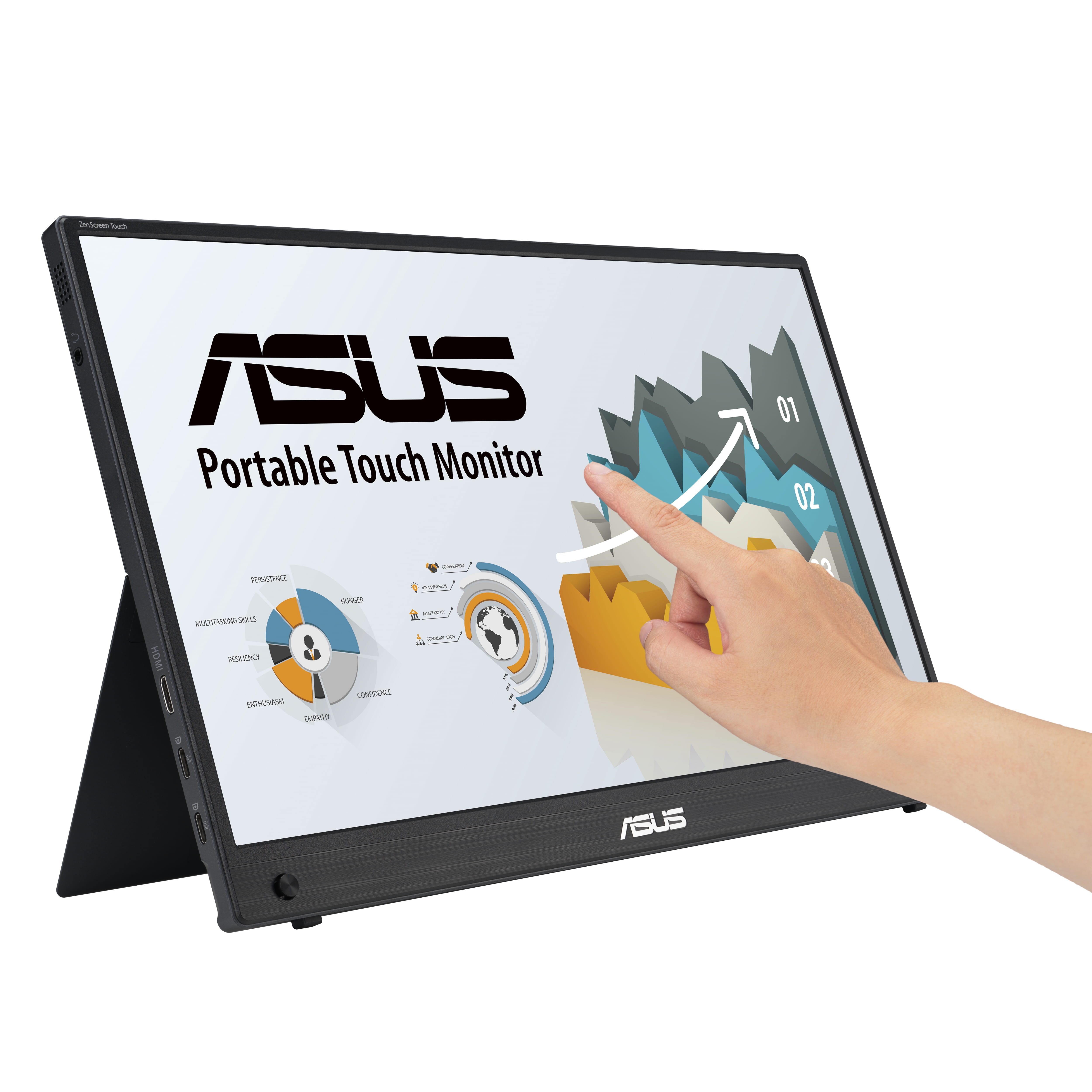 ASUS ZenScreen Touch MB16AHT - LED-Monitor - 40.6 cm (16")