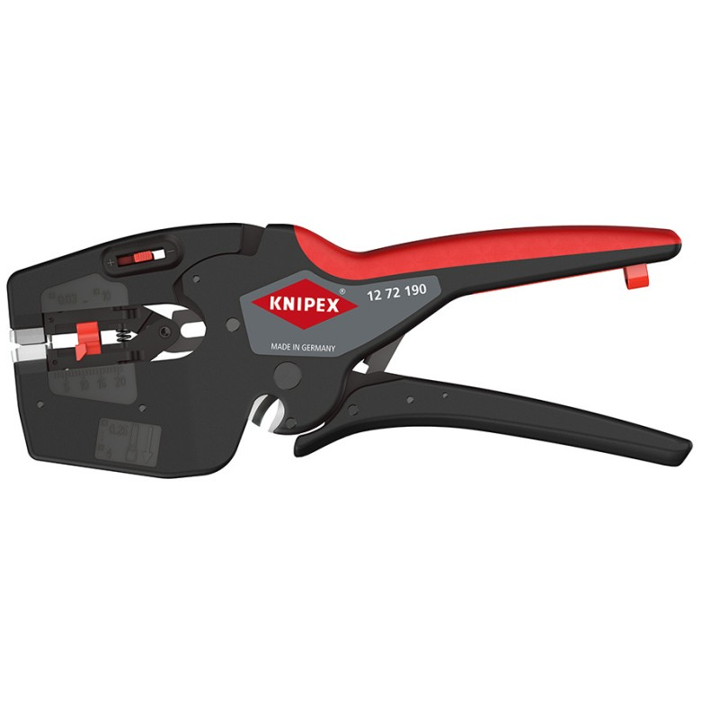 KNIPEX 12 72 190, 170 g, Schwarz, Rot