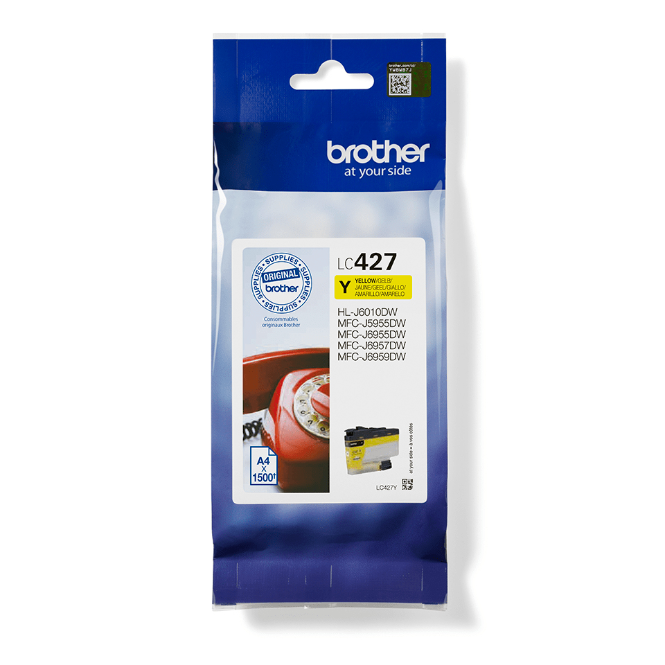 Brother LC427Y - Gelb - original - Tintenpatrone