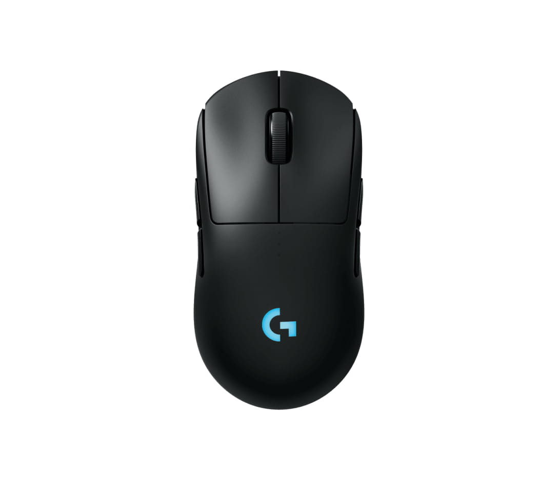 Logitech G PRO 2 LIGHTSPEED Mouse, Beidhändig, Optisch, RF Wireless, 32000 DPI, 1 ms, Schwarz