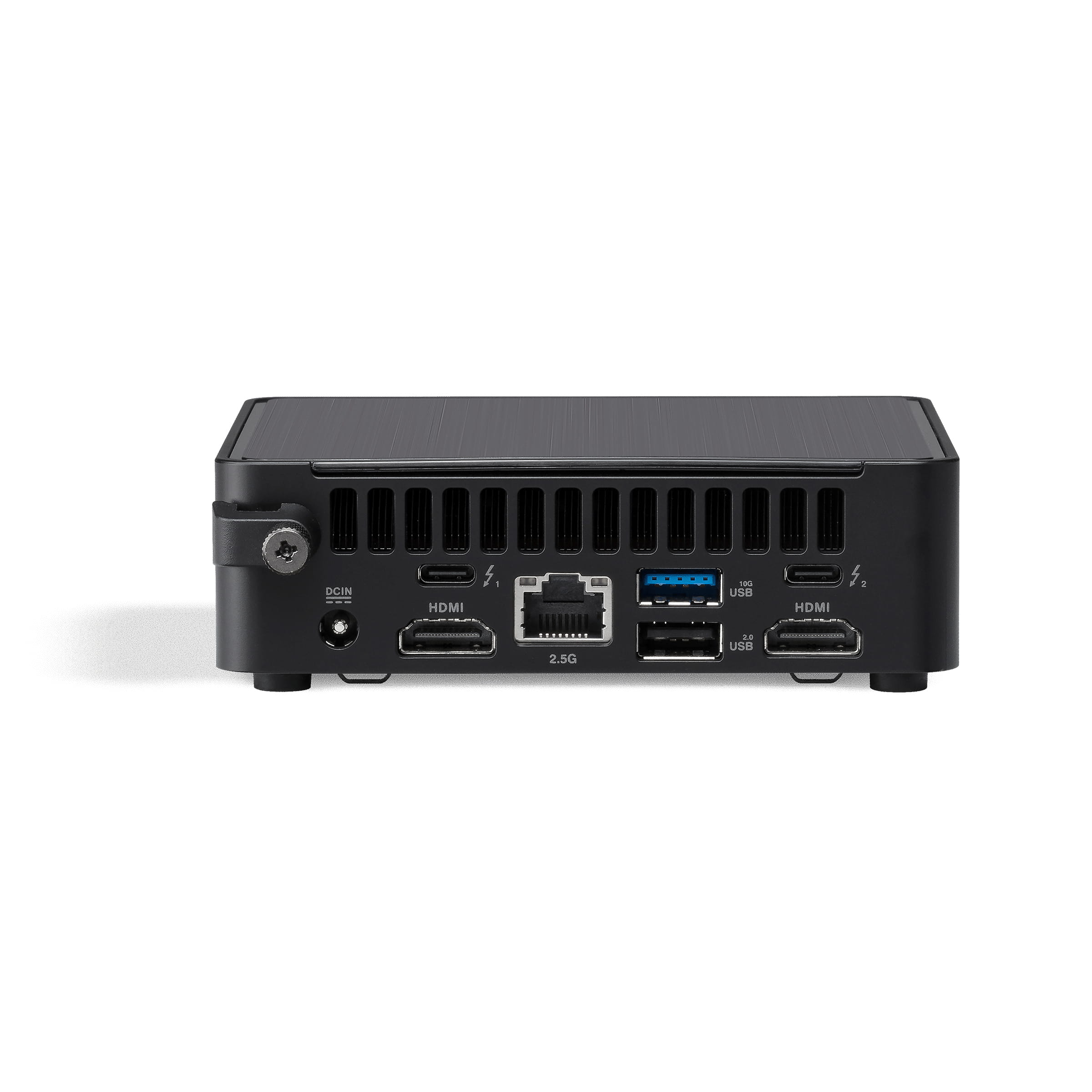 ASUS NUC 14 Pro RNUC14RVKI300000I - Barebone - Mini-PC - 1 x Core 3 100U / 1.2 GHz - RAM 0 GB - Intel Graphics - Bluetooth 5.3, Wi-Fi 6E, 1GbE, 2.5GbE - WLAN: Bluetooth 5.3, 802.11a/b/g/n/ac/ax (Wi-Fi 6E)