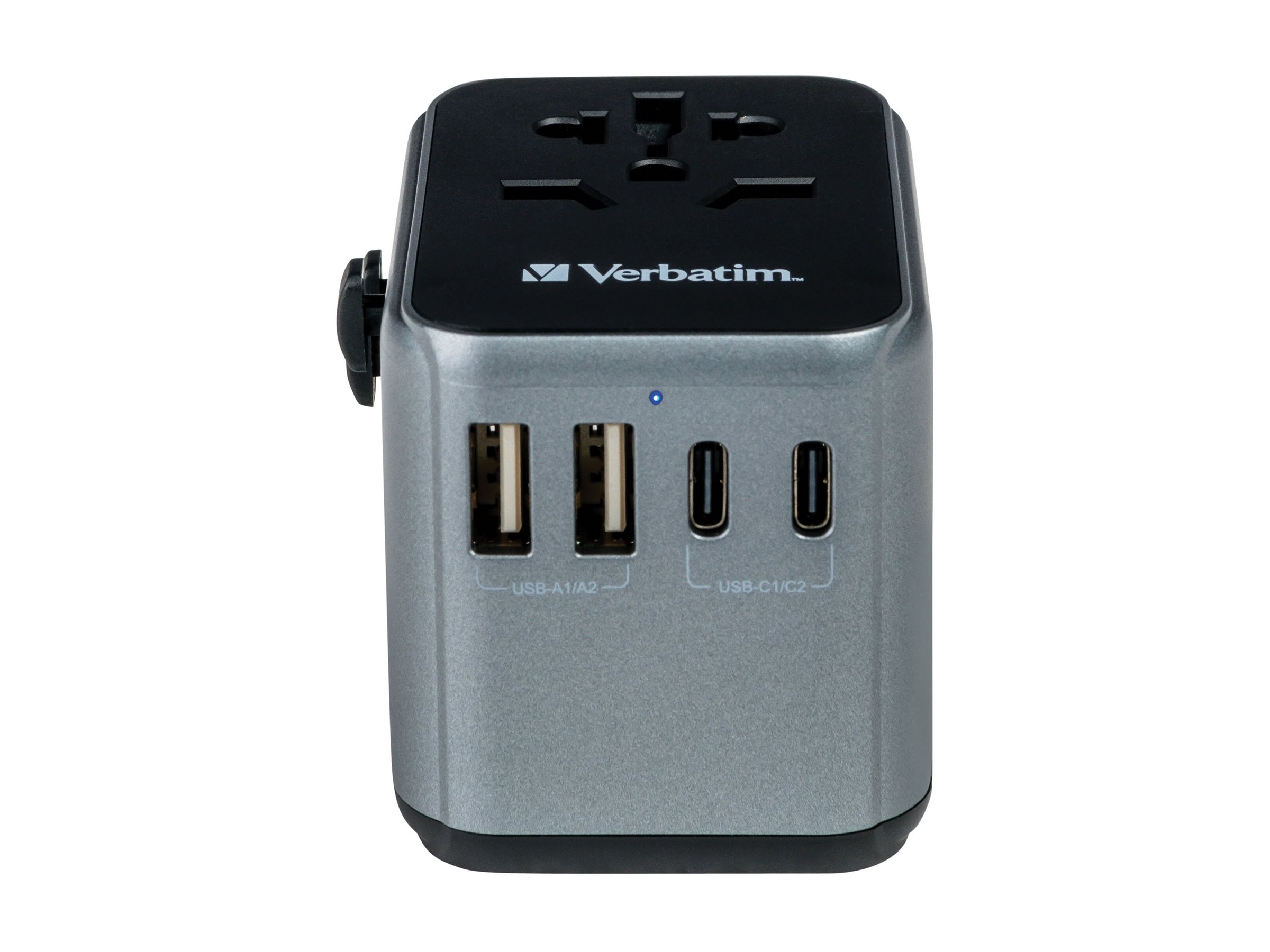 Verbatim 49545, Universal, Universal, Typ A, Typ B, Typ C (Euro-Stecker), Typ E (FR), Typ F, Typ G (VK), Typ I (AU), Typ J (CH), Typ L..., Typ A, Typ B, Typ C, Typ D (VK), Typ E (FR), Typ F, Typ G (VK), Typ H (IL), Typ I (AU), Typ J..., 100 - 250 V, 50 -