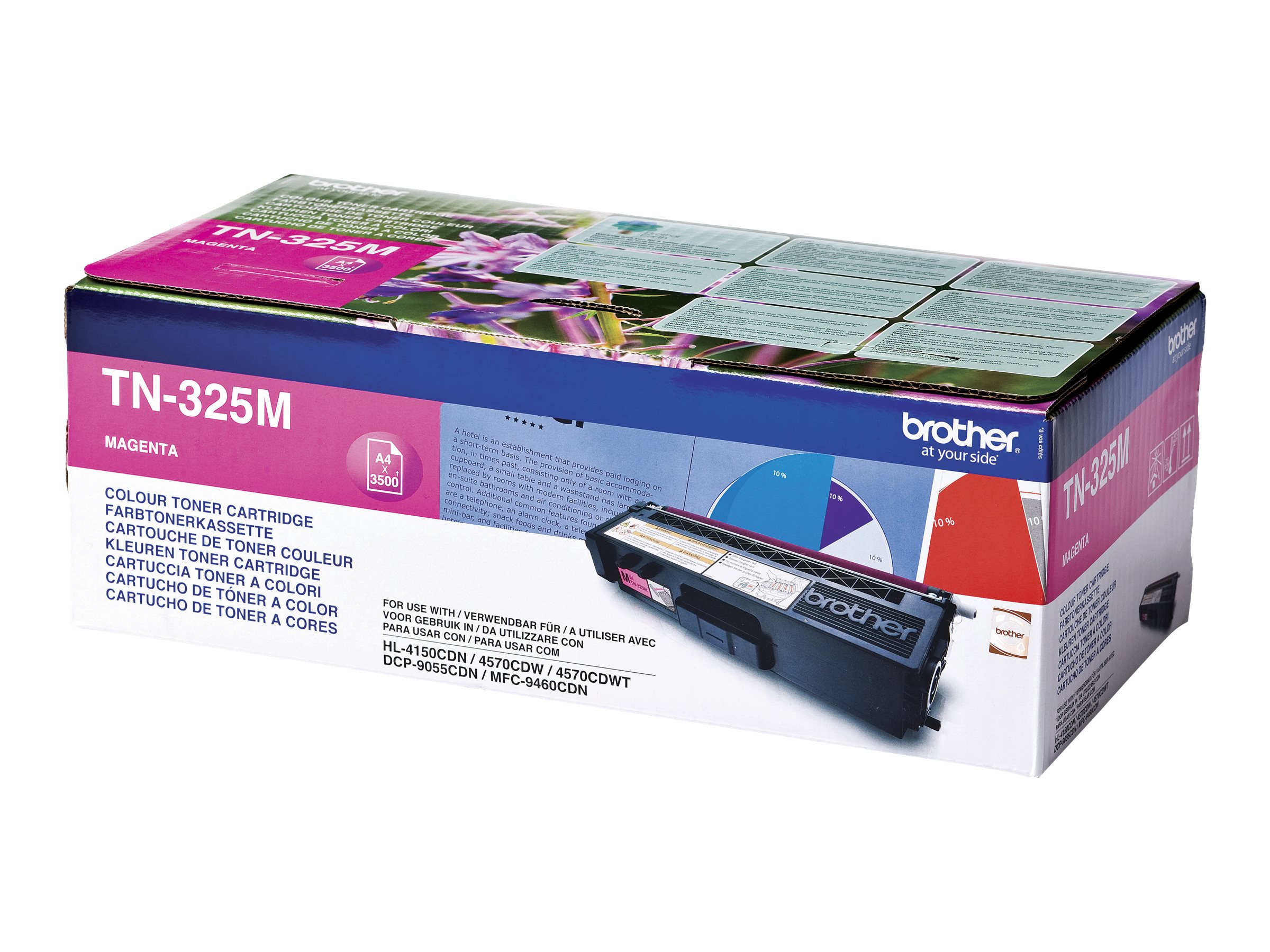 Brother TN325m - Magenta - original - Tonerpatrone