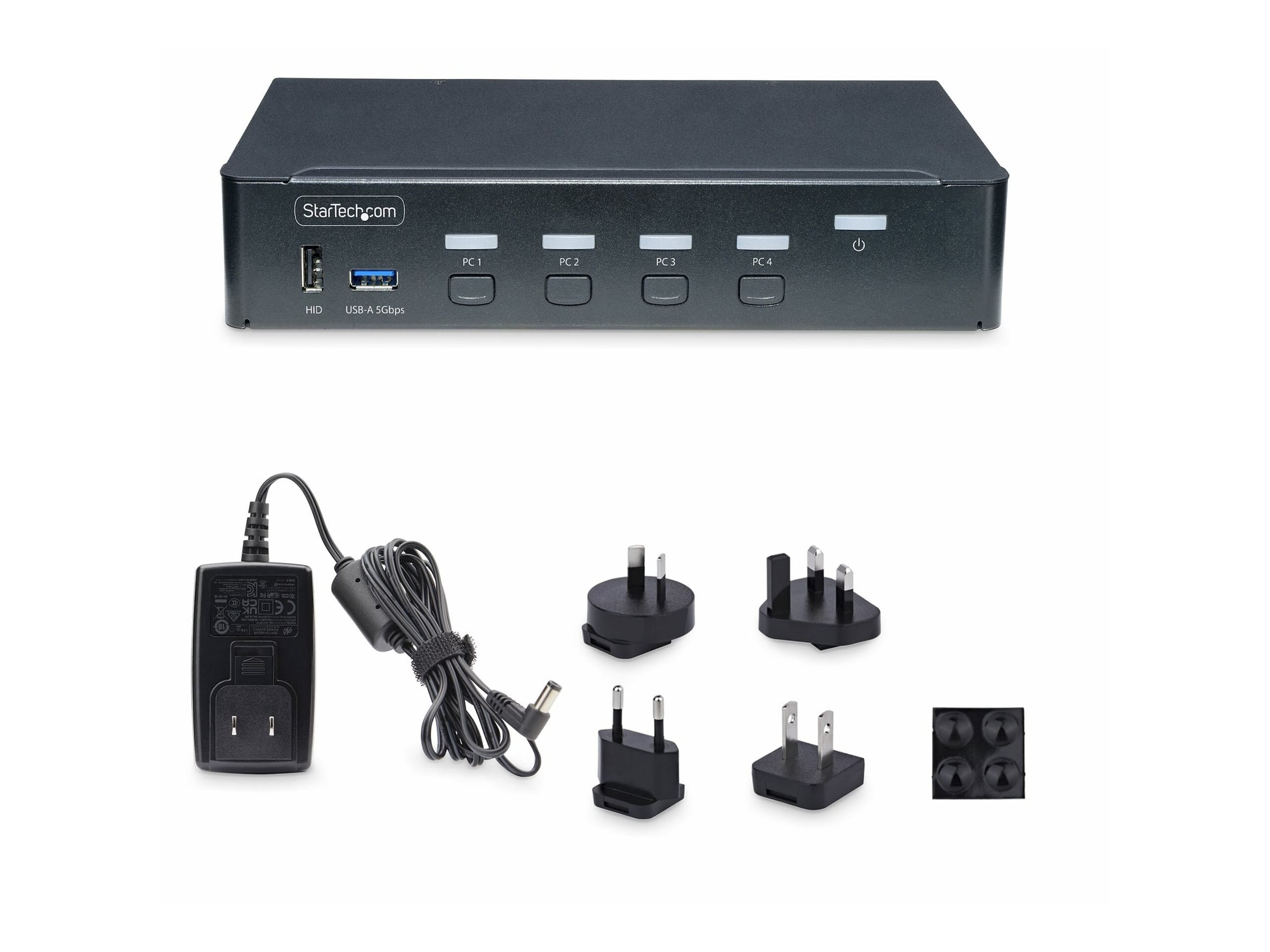 StarTech.com 4-Port DisplayPort KVM Switch/Umschalter