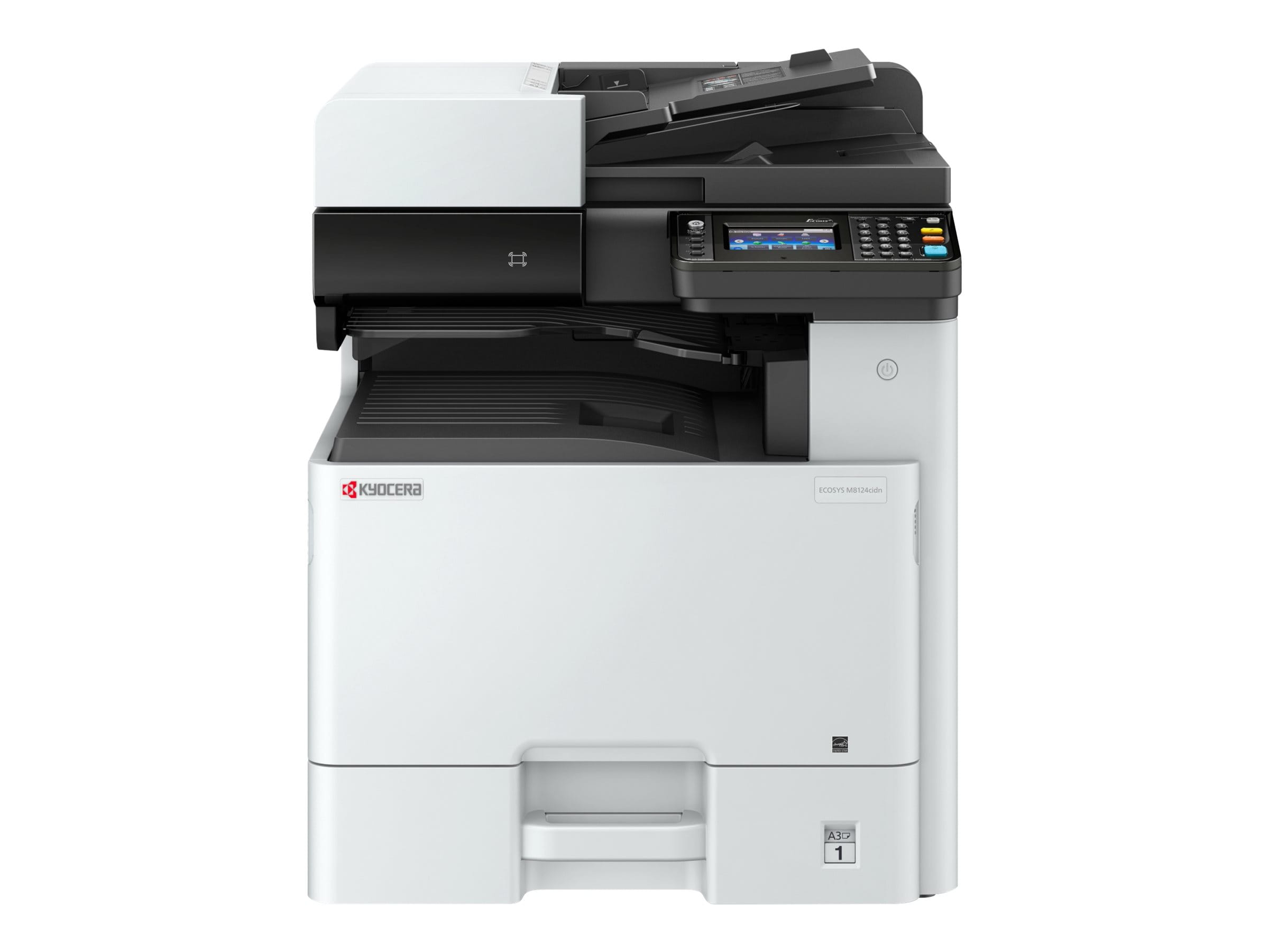 Kyocera ECOSYS M8124cidn - Multifunktionsdrucker - Farbe - Laser - A3/Ledger (297 x 432 mm)