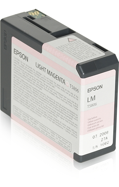 Epson T5806 - 80 ml - hellmagentafarben - original