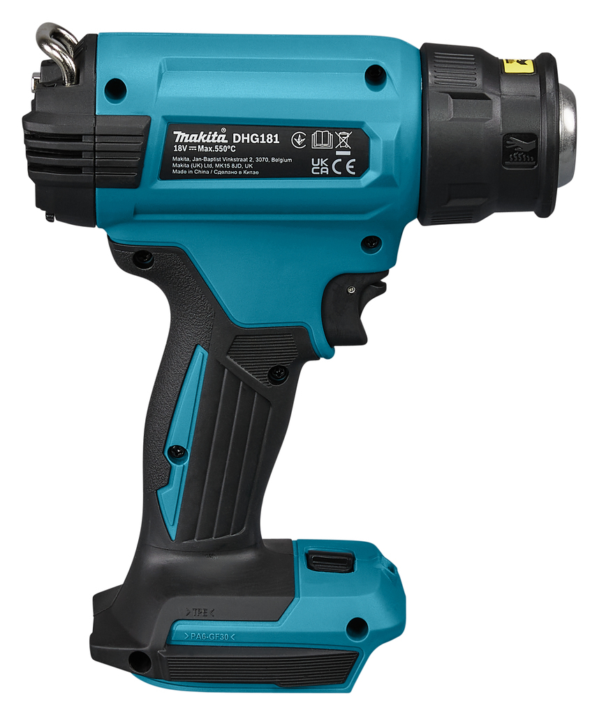 Makita DHG181ZK - Heißluftgebläse - schnurlos