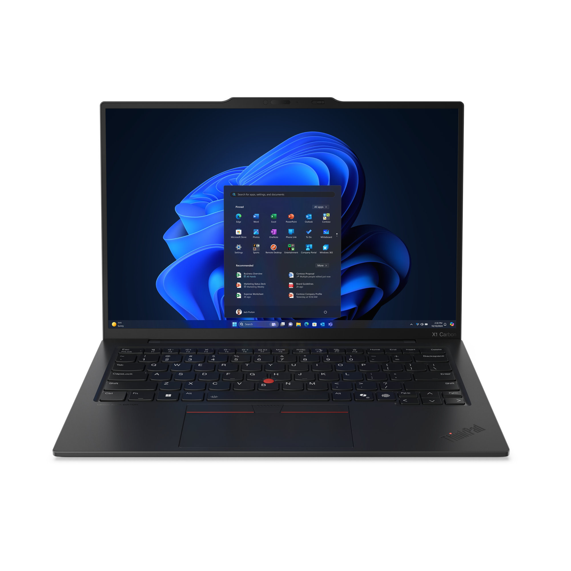 Lenovo ThinkPad X1 Carbon Gen 13 21NX - 180°-Scharnierdesign - Intel Core Ultra 5 225U / 1.5 GHz - Evo - Win 11 Pro - Intel Graphics - 16 GB RAM - 512 GB SSD TCG Opal Encryption 2, NVMe, Performance - 35.6 cm (14")