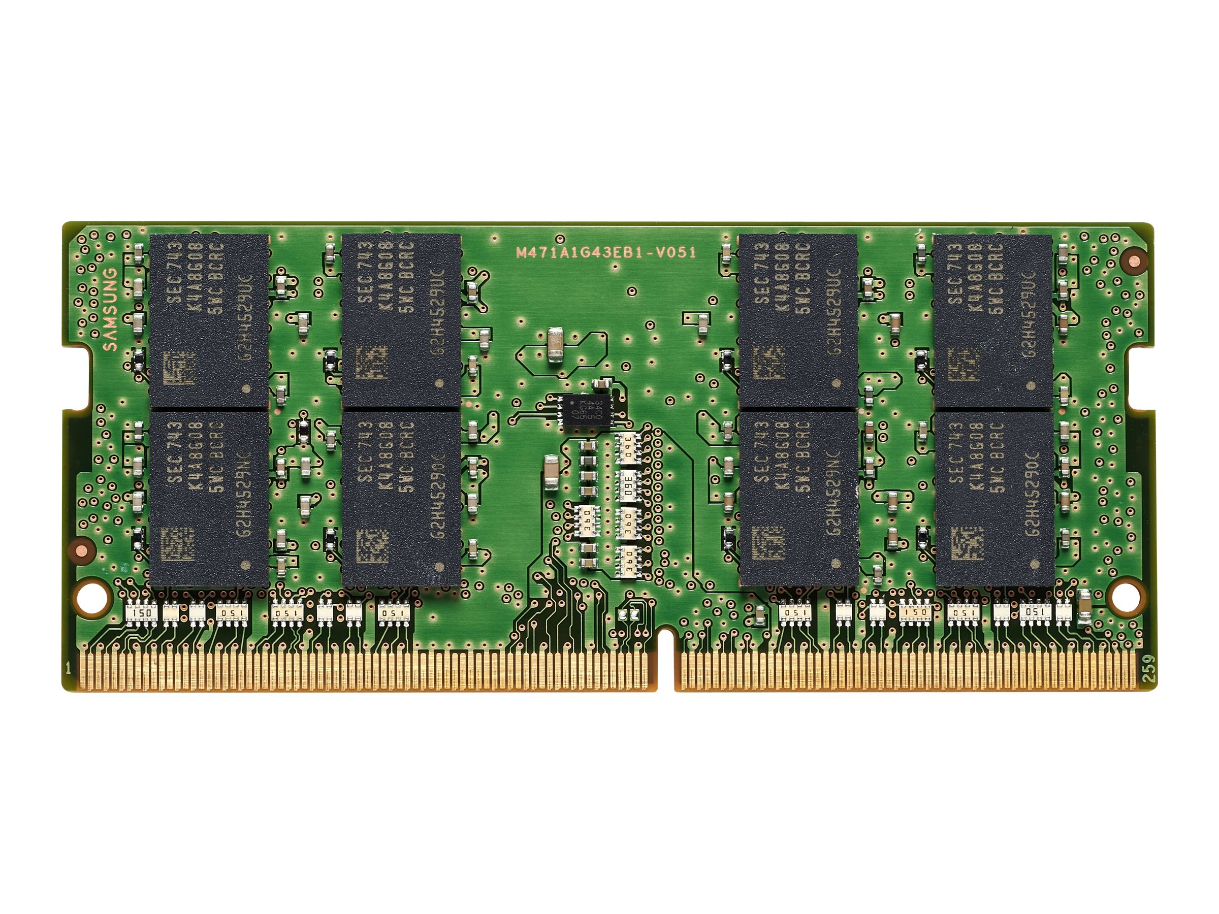 HP  DDR4 - Modul - 16 GB - SO DIMM 260-PIN - 3200 MHz / PC4-25600 - 1.2 V - ungepuffert - non-ECC - für EliteBook 645 G9, 650 G9, 655 G9, 835 G8, 845 G8, 855 G8; ProBook 455 G9, 450 G9, 635 Aero G8; ProBook x360 435 G9; ZBook 15v G5 Mobile Workstation (