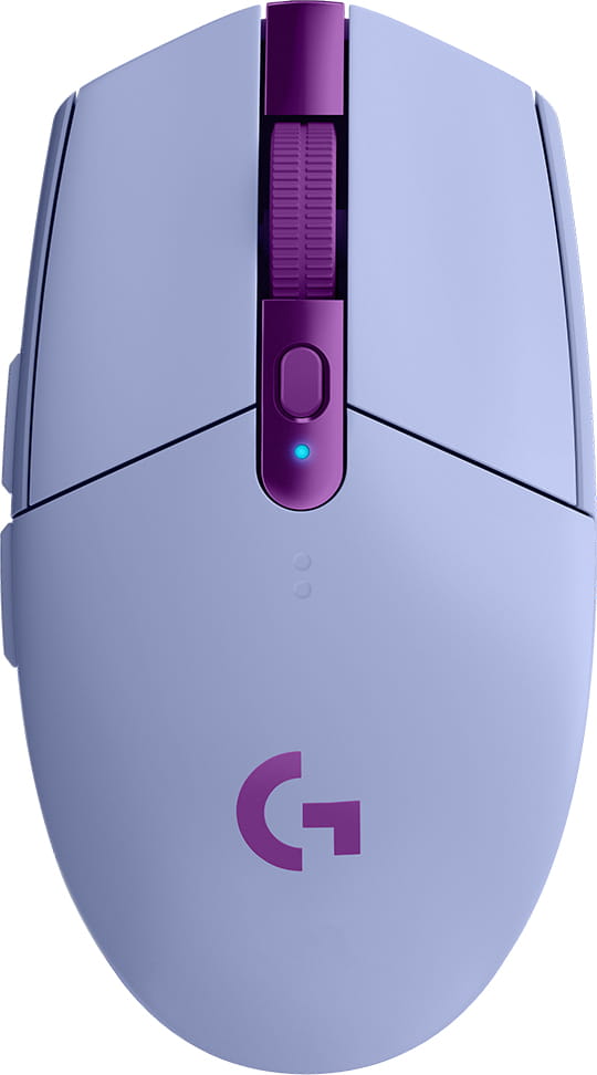 Logitech G G305 - Maus - optisch - 6 Tasten - kabellos - 2.4 GHz - kabelloser Empfänger (USB)