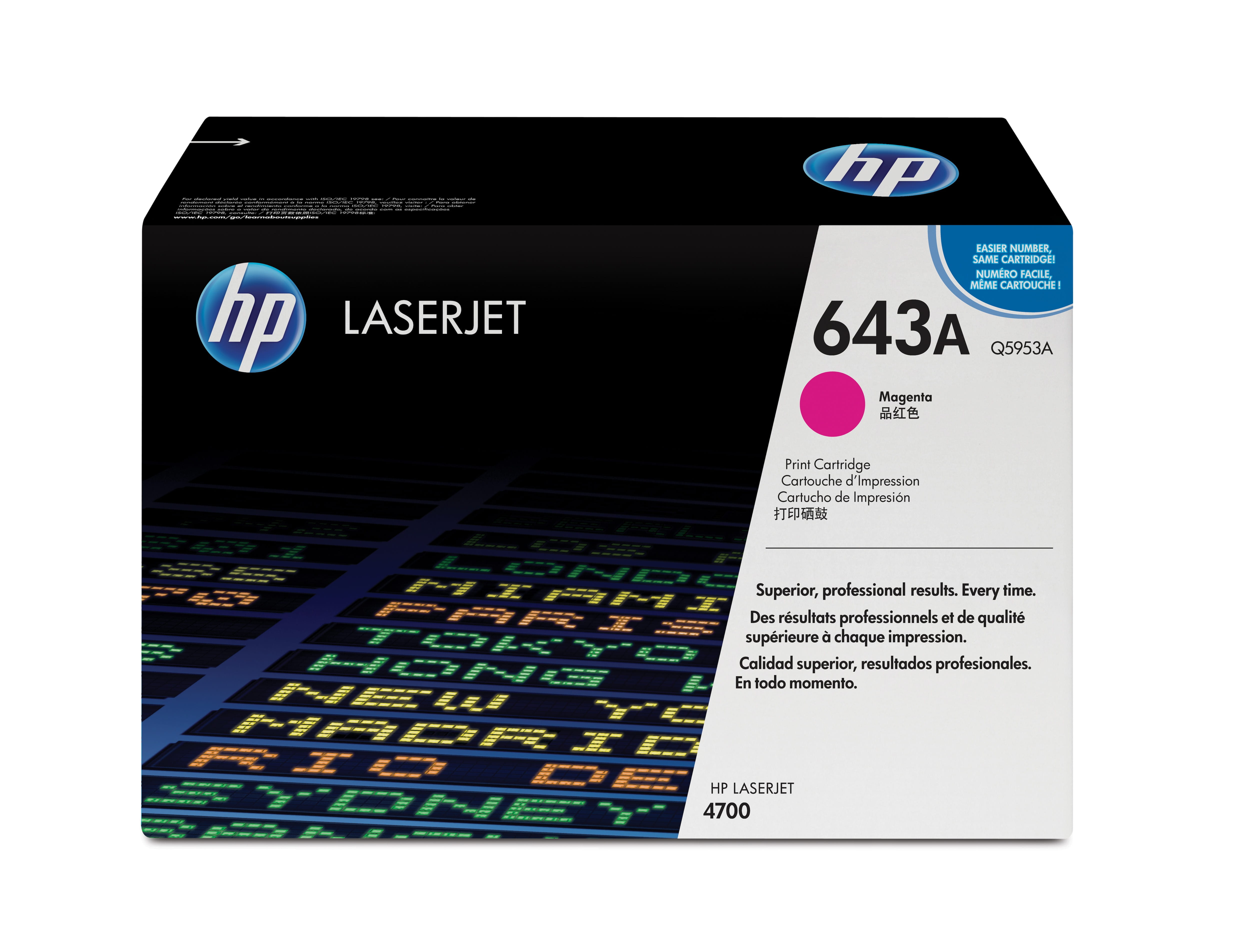 HP 643A - Magenta - original - LaserJet - Tonerpatrone (Q5953A)