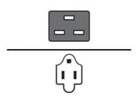 HPE Stromkabel - IEC 60320 C19 zu NEMA 5-15 (S)