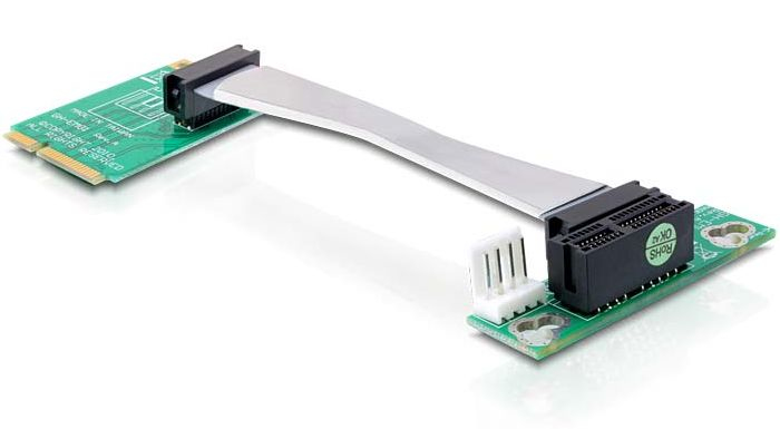 Delock Riser card Mini PCI Express > PCI Express