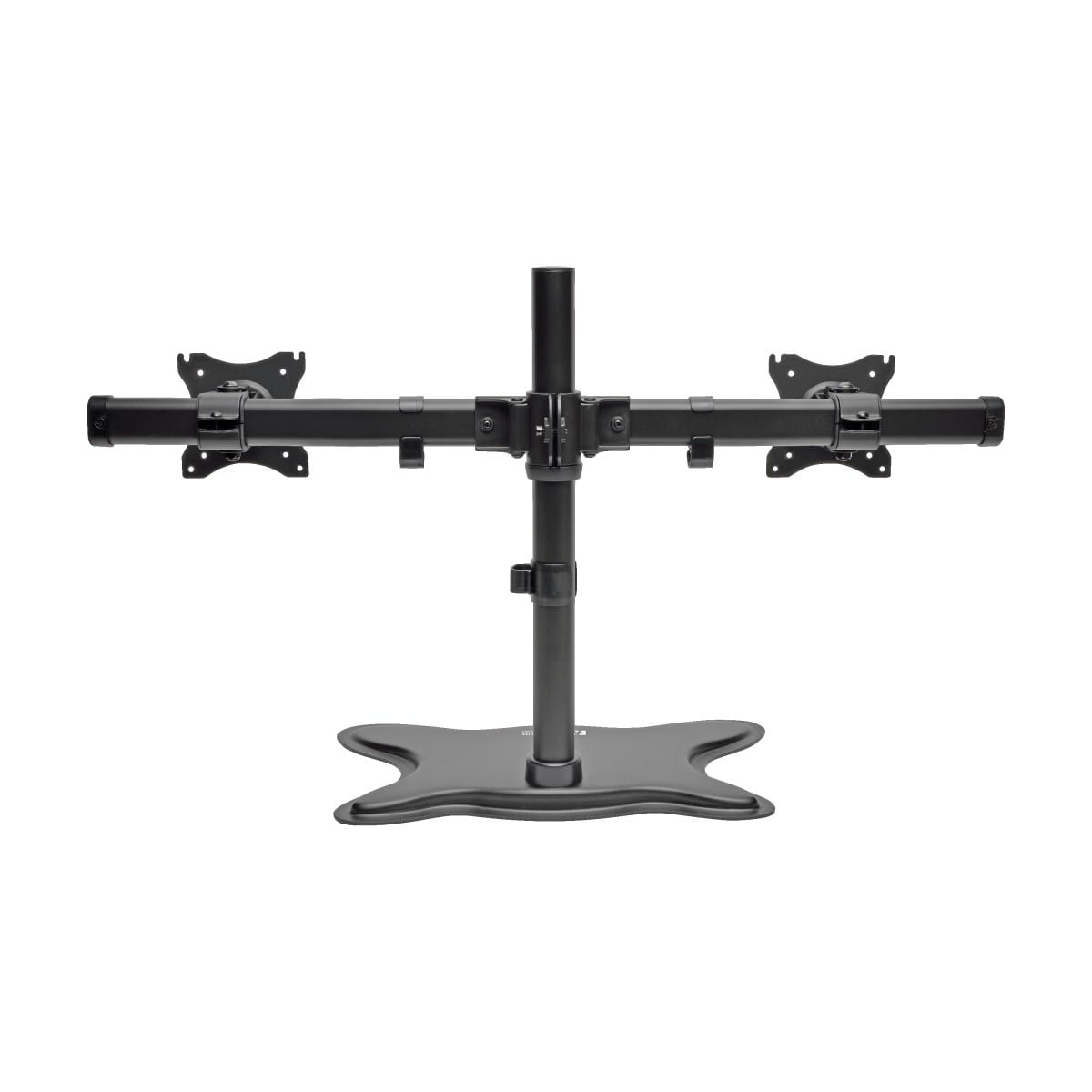 Tripp Eaton Tripp Lite Series Dual-Monitor TV Desktop Display Mount Stand Full Motion 13"- 27" Flat Screen Displays - Aufstellung - Voll beweglich - für 2 LCD-Displays - Stahl - Schwarz - Bildschirmgröße: 33.2-68.58 cm (13"-27")