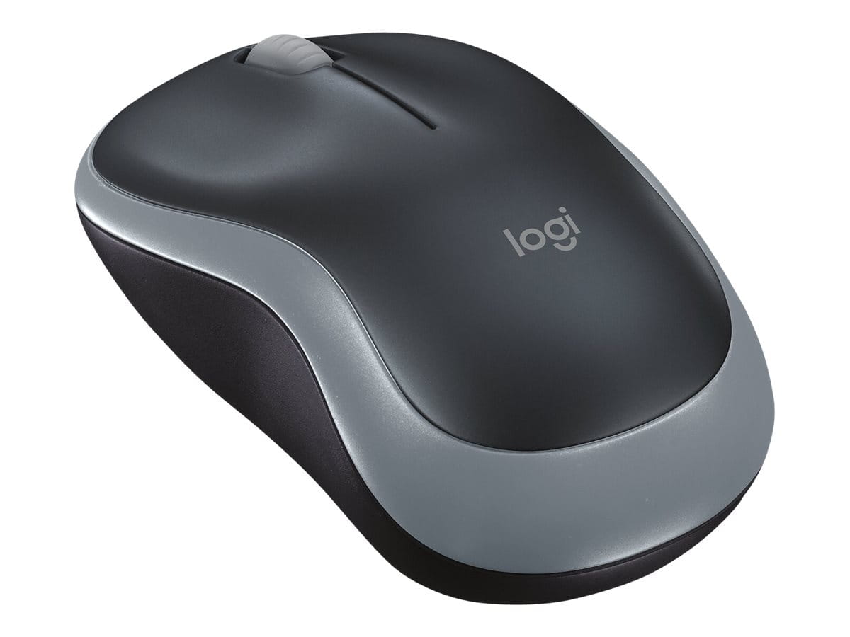 Logitech M185 - Maus - optisch - kabellos - 2.4 GHz - kabelloser Empfänger (USB)
