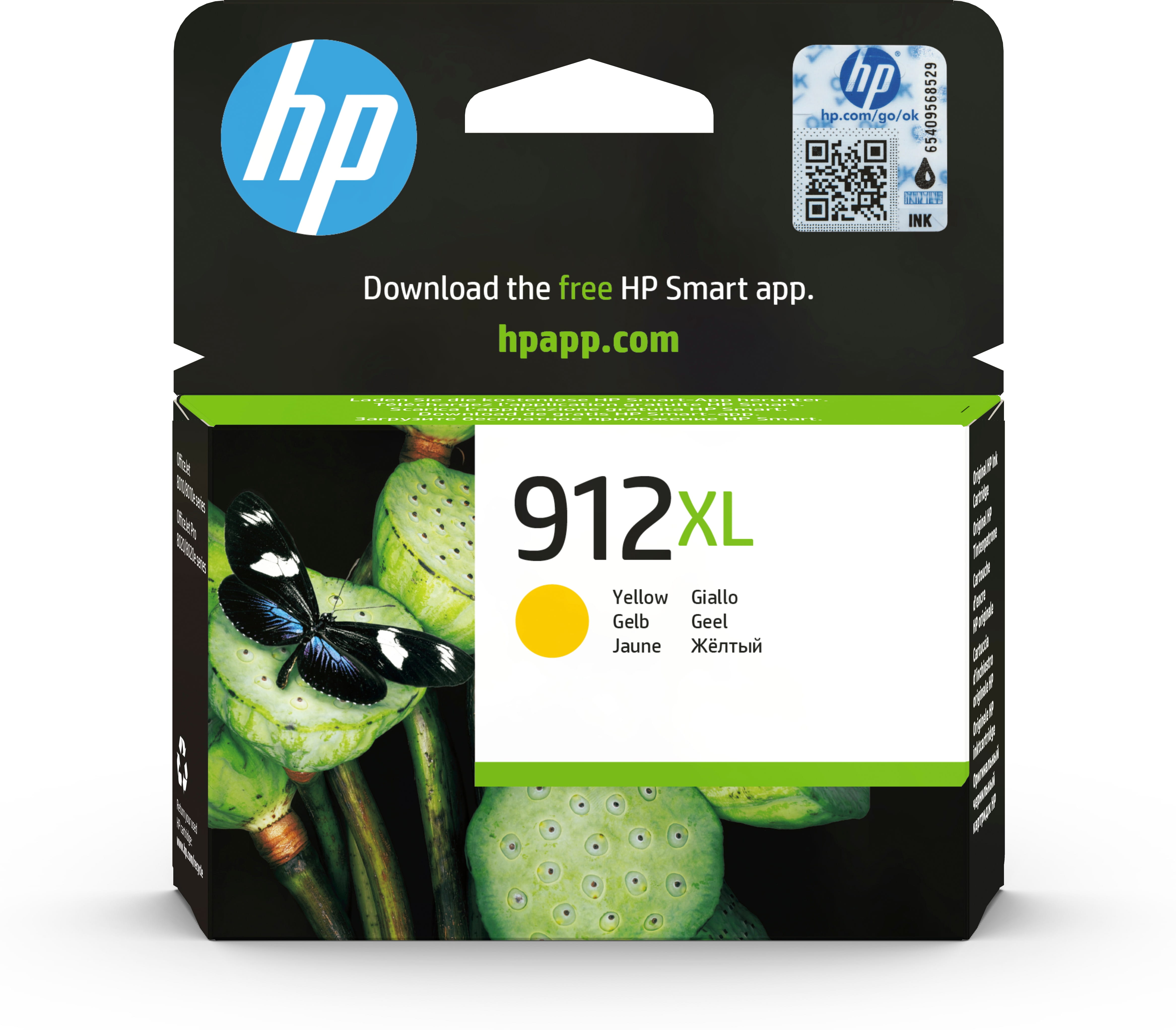HP 912XL - 9.9 ml - Hohe Ergiebigkeit - Gelb