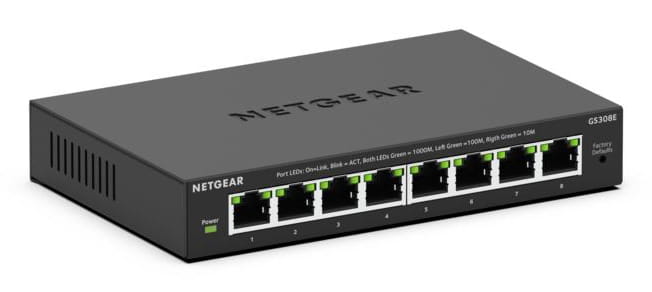 Netgear 300 Series SOHO Plus GS308E - Switch