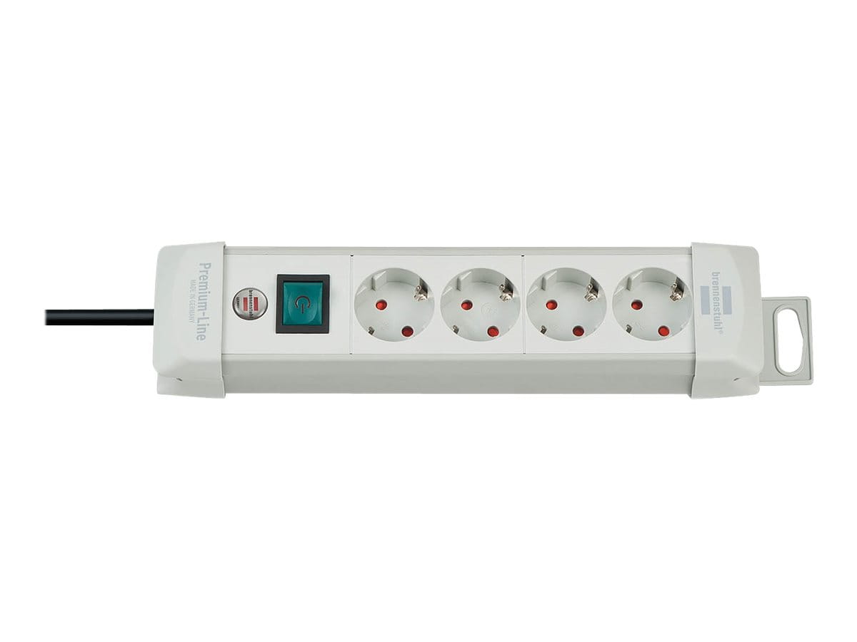 Brennenstuhl Premium-Line extension socket H05VV-F 3G1,5 - Steckdosenleiste - Eingabe, Eingang Stromversorgung - Ausgangsanschlüsse: 4 (Stromversorgung)