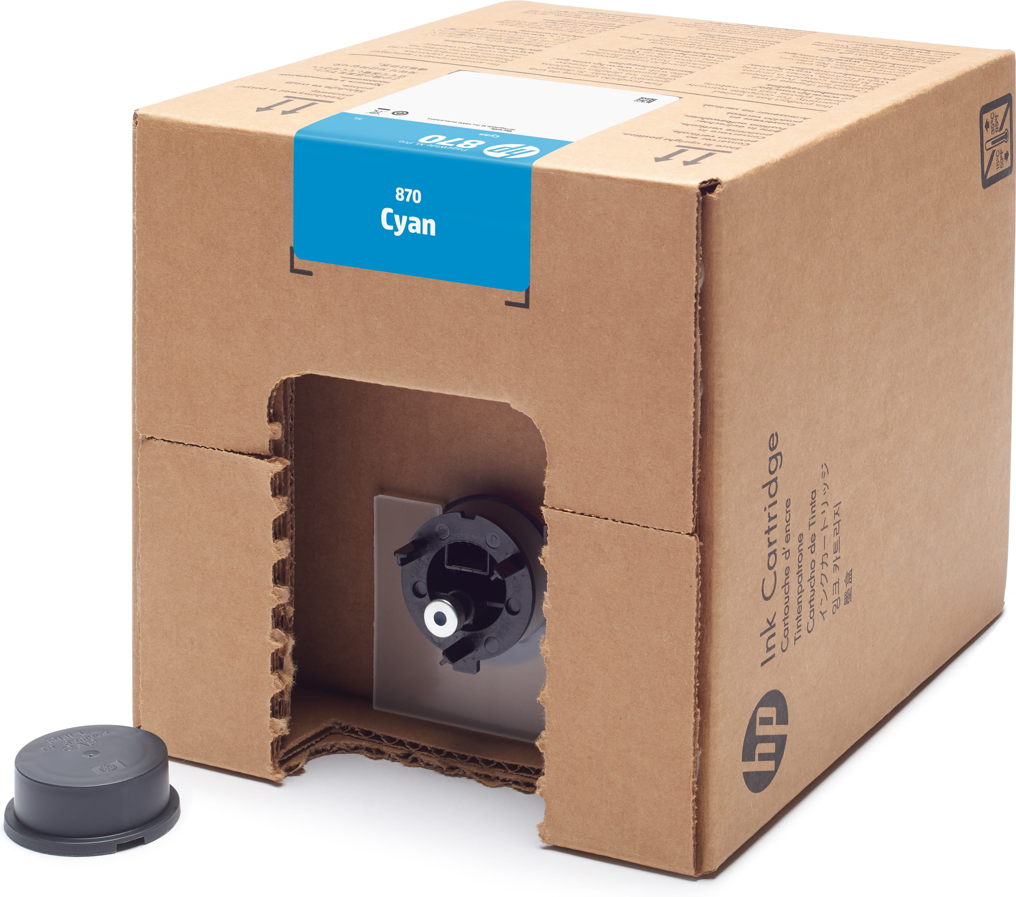 HP 870 - 5 L - Cyan - original - PageWide XL