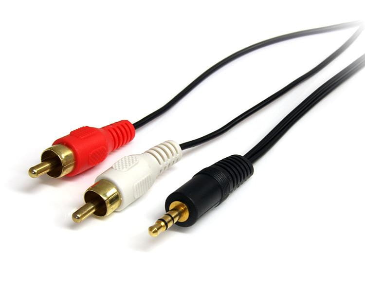 StarTech.com 90cm 3,5mm Klinke auf Cinch Audiokabel