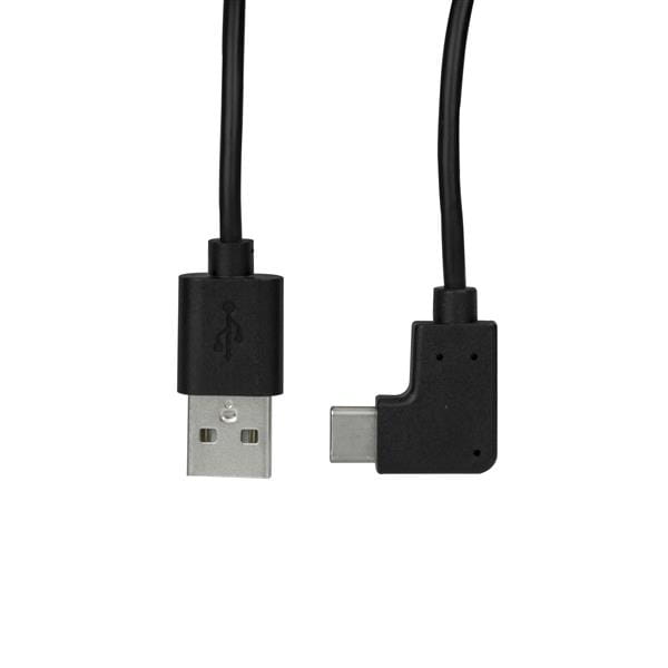 StarTech.com USB-A auf USB-C Kabel - rechts gewinkelt - St/St - 1m - USB 2.0 Kabel - USB Typ-C - USB A zu USB-C Kabel - USB-Kabel - USB (M)
