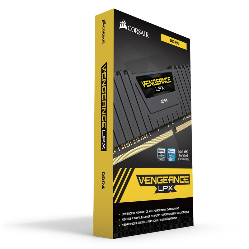 Corsair Vengeance LPX - DDR4 - kit - 16 GB: 2 x 8 GB Corsair Vengeance LPX - DDR4 - kit - 16 GB: 2 x 8 GB
