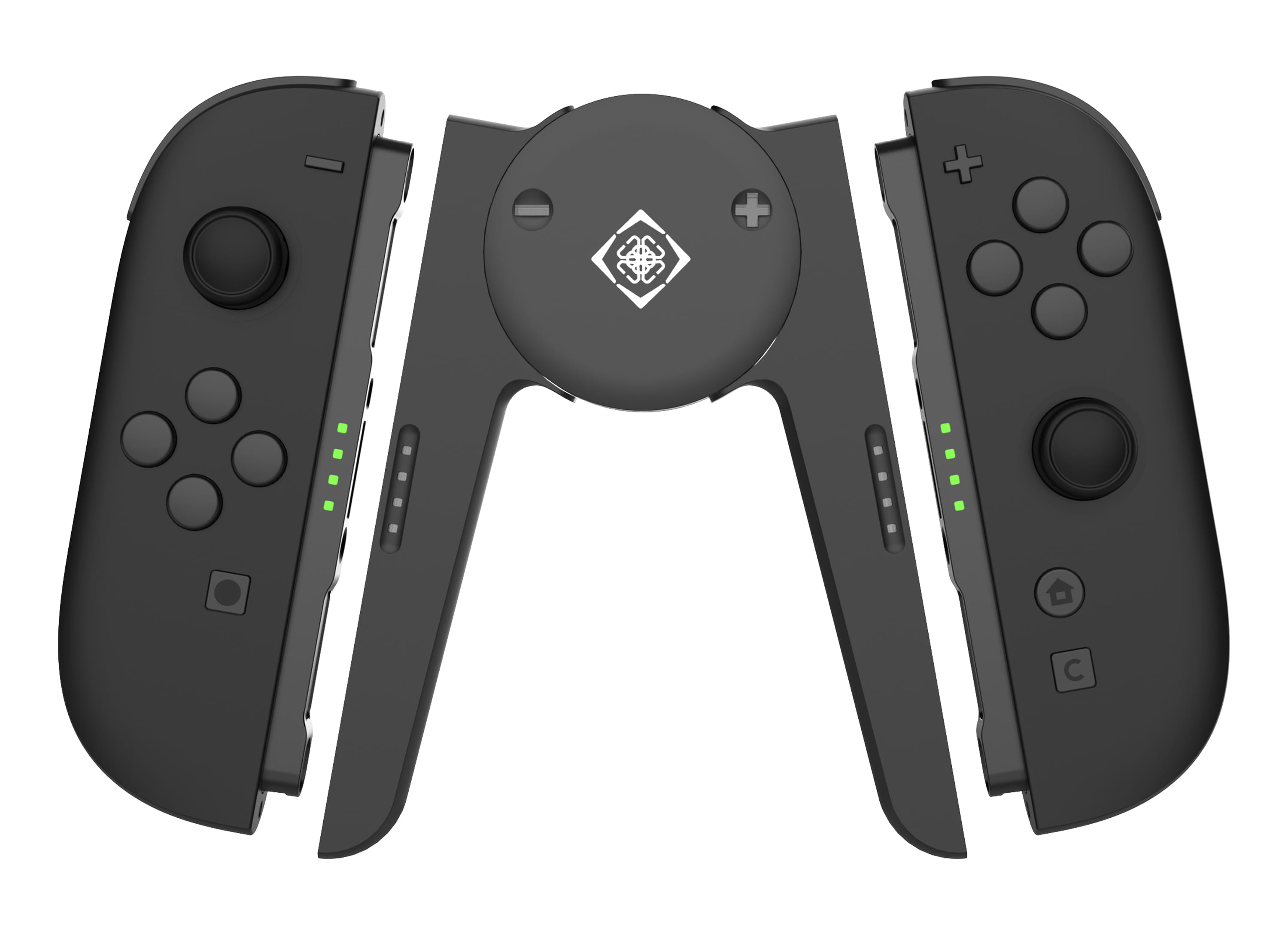Deltaco Gaming GAM-202, Nintendo Switch 2, Steuerungsgrip, Schwarz, Magnetisch, Nintendo, China
