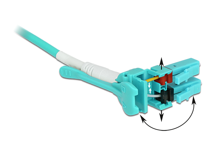 Delock Netzwerkkabel - LC Multi-Mode (M) bis LC Multi-Mode (M)